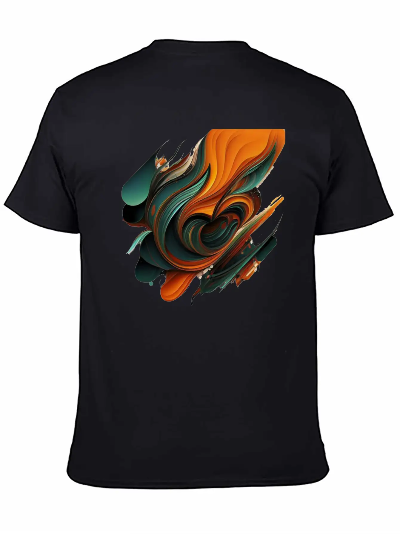 Abstract Shapes Brush 2 Unisex Casual T-Shirt ¨C Clean Design For Daily Comfort