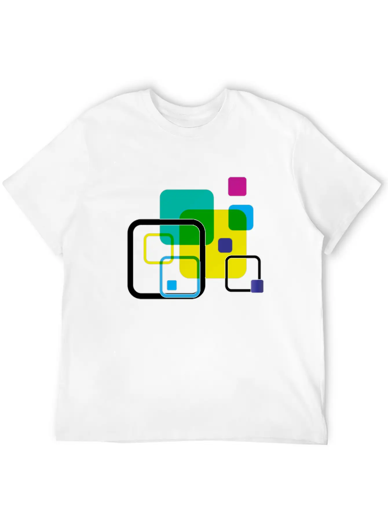 Abstract Unisex Casual T-Shirt ¨C Clean Design For Daily Comfort