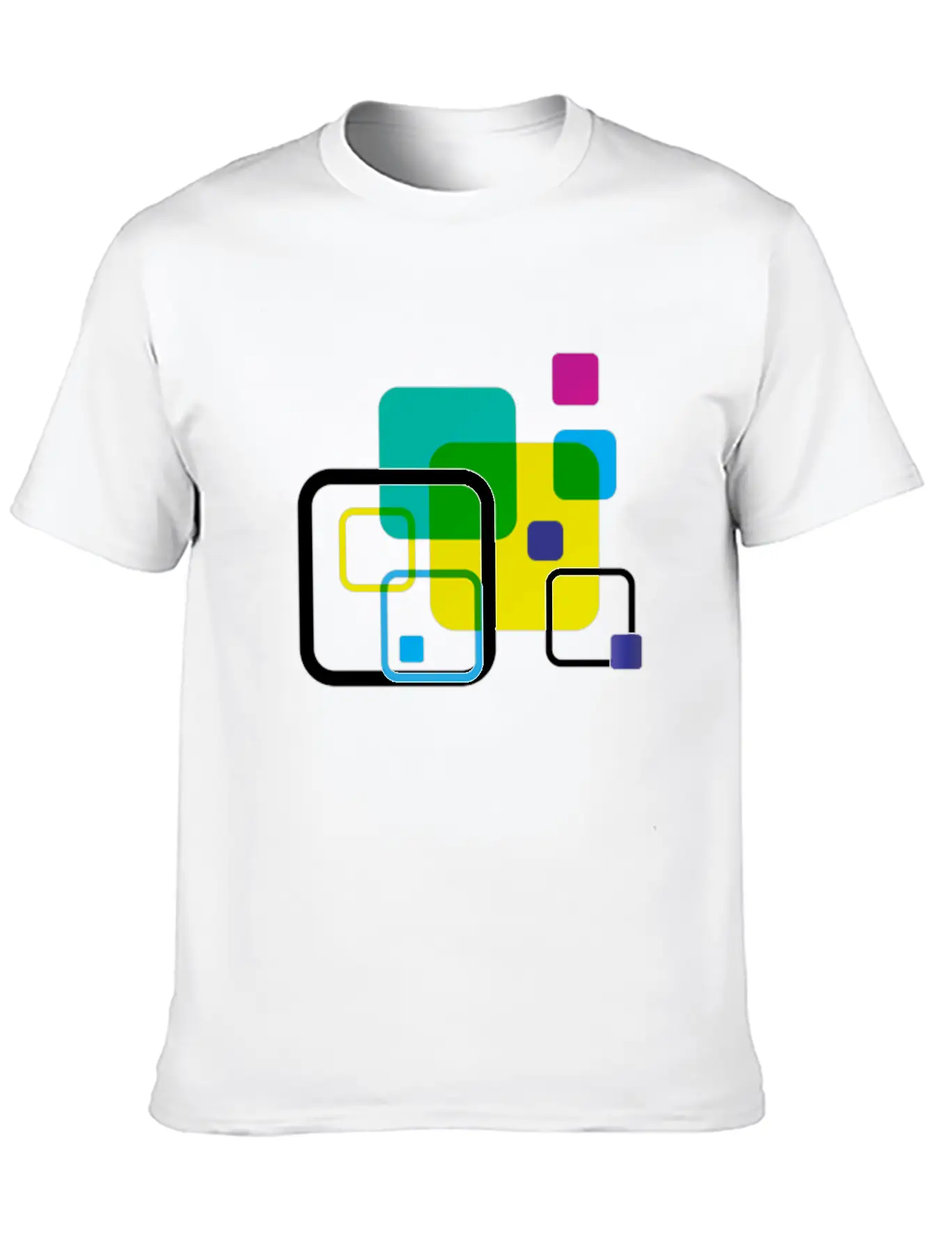 Abstract Unisex Casual T-Shirt ¨C Clean Design For Daily Comfort