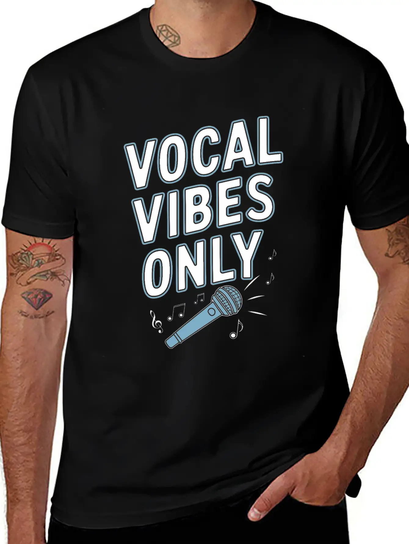 Acapella Group Vocal Harmony Singing Performane Basic Graphic T-Shirt ¨C Daily Comfort In Soft Cotton