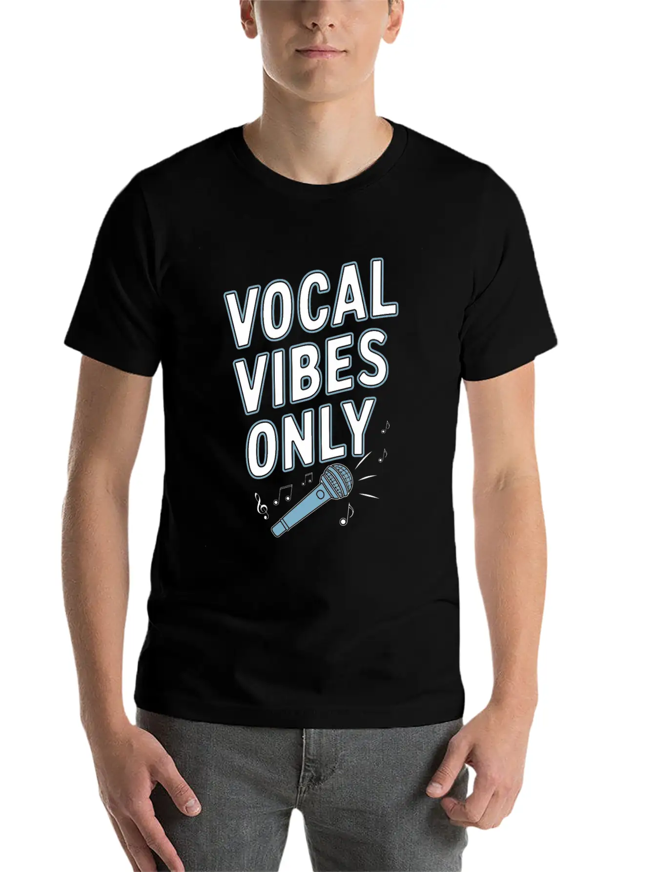 Acapella Group Vocal Harmony Singing Performane Basic Graphic T-Shirt ¨C Daily Comfort In Soft Cotton