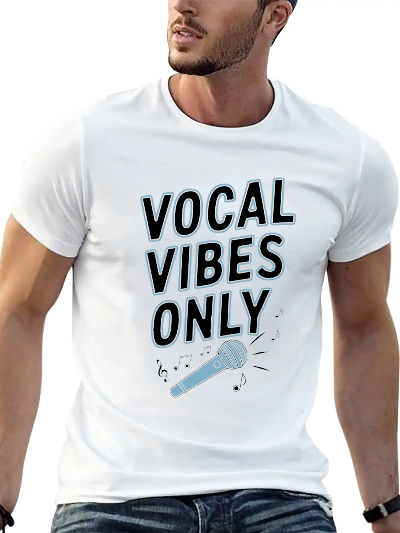 Acapella Group Vocal Harmony Singing Performane Basic Graphic T-Shirt ¨C Daily Comfort In Soft Cotton