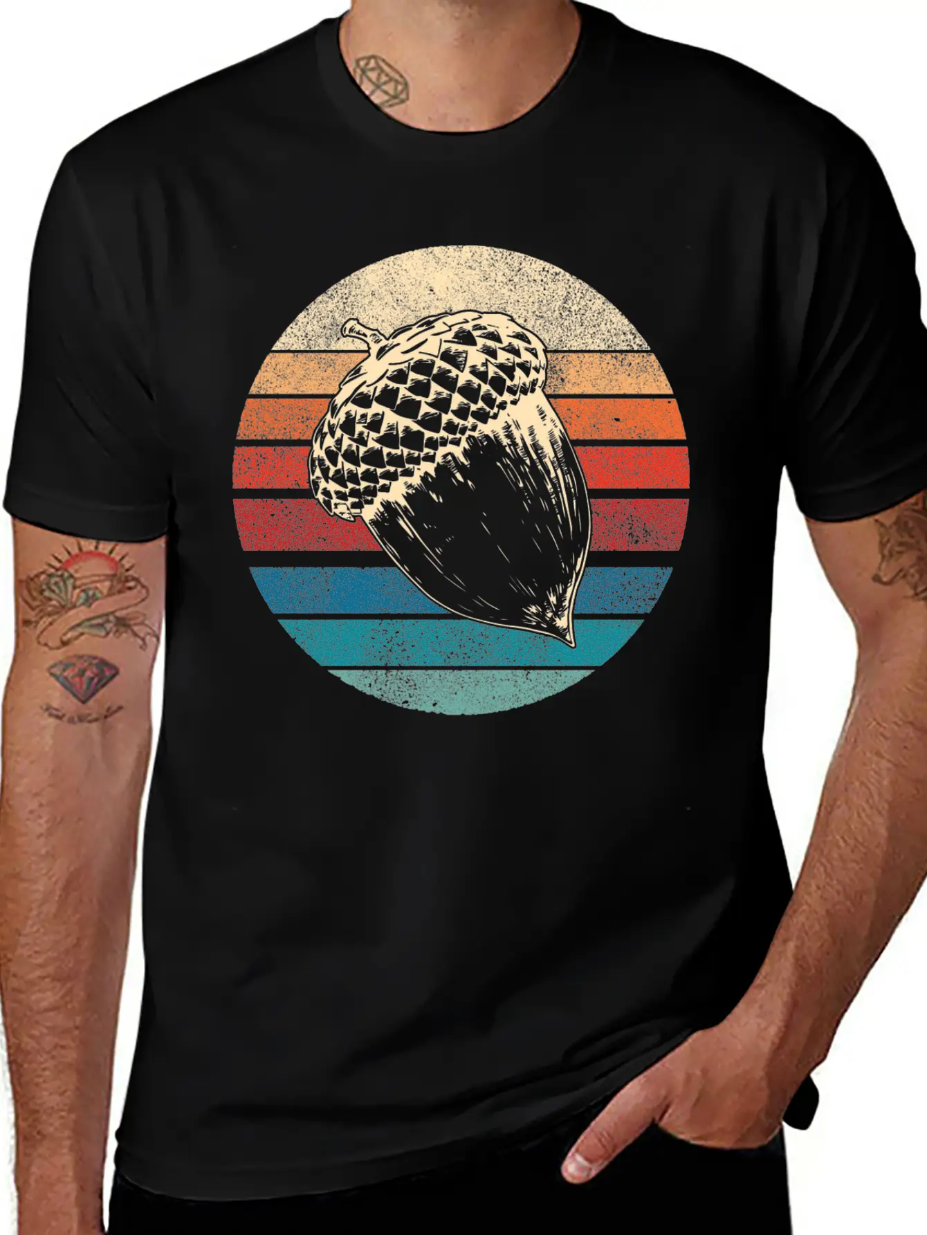 Acorn Unisex Casual T-Shirt ¨C Clean Design For Daily Comfort