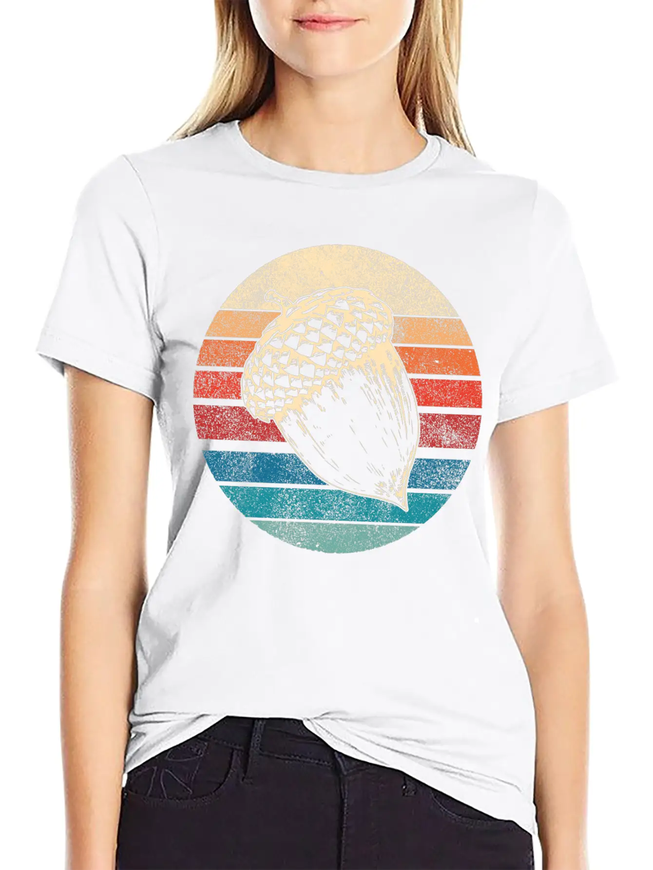 Acorn Unisex Casual T-Shirt ¨C Clean Design For Daily Comfort