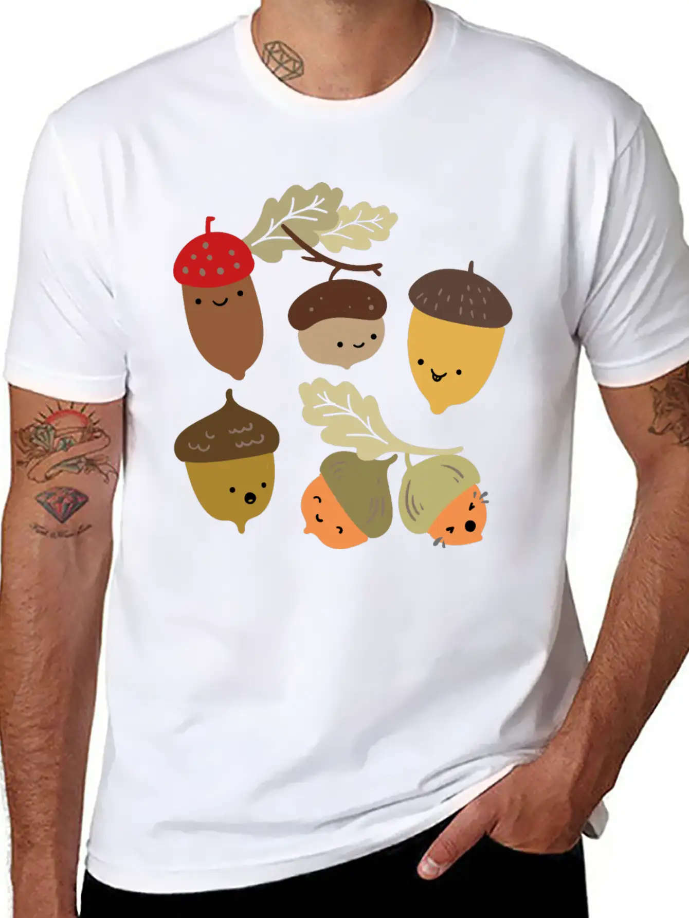 Acorns Basic Graphic T-Shirt ¨C Daily Comfort In Soft Cotton