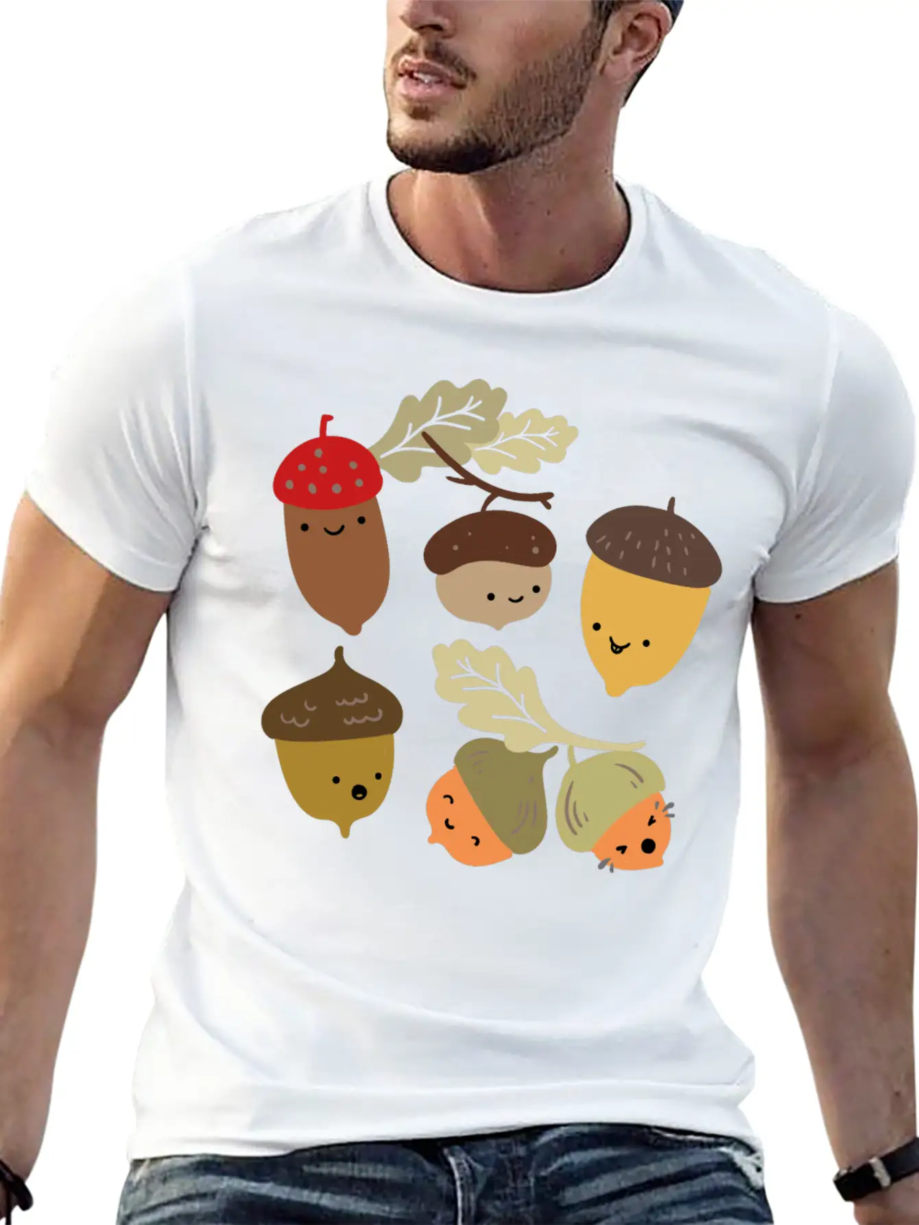 Acorns Basic Graphic T-Shirt ¨C Daily Comfort In Soft Cotton