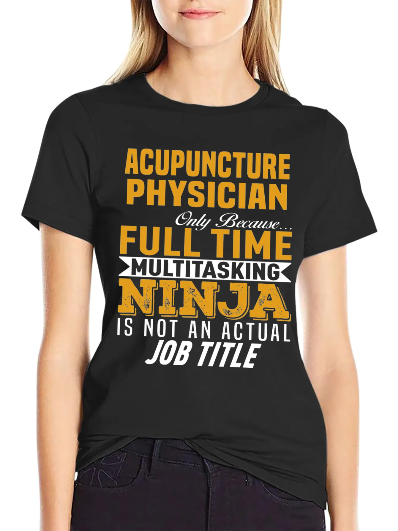 Acupuncture Physician Unisex Casual T-Shirt ¨C Clean Design For Daily Comfort