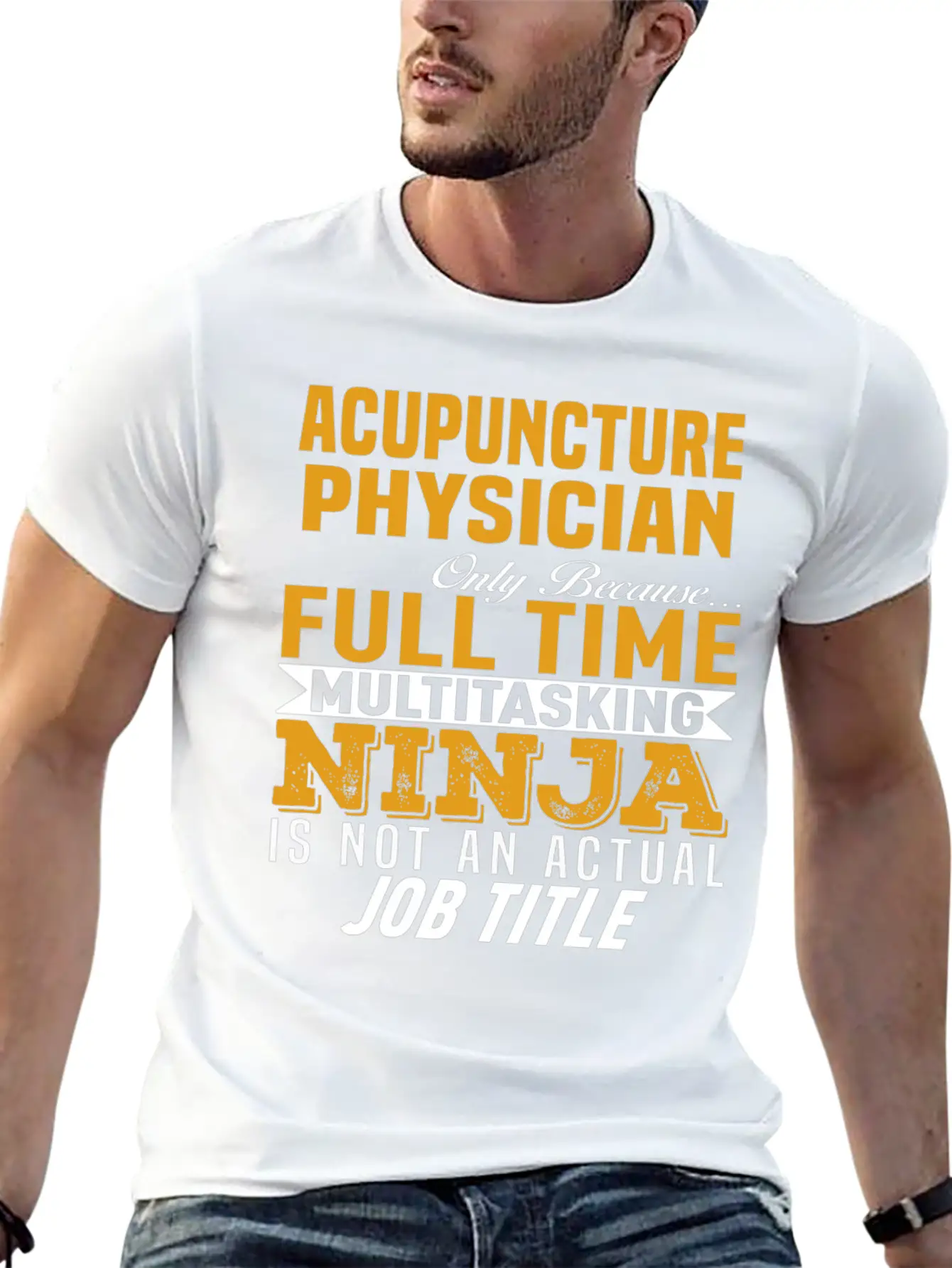 Acupuncture Physician Unisex Casual T-Shirt ¨C Clean Design For Daily Comfort