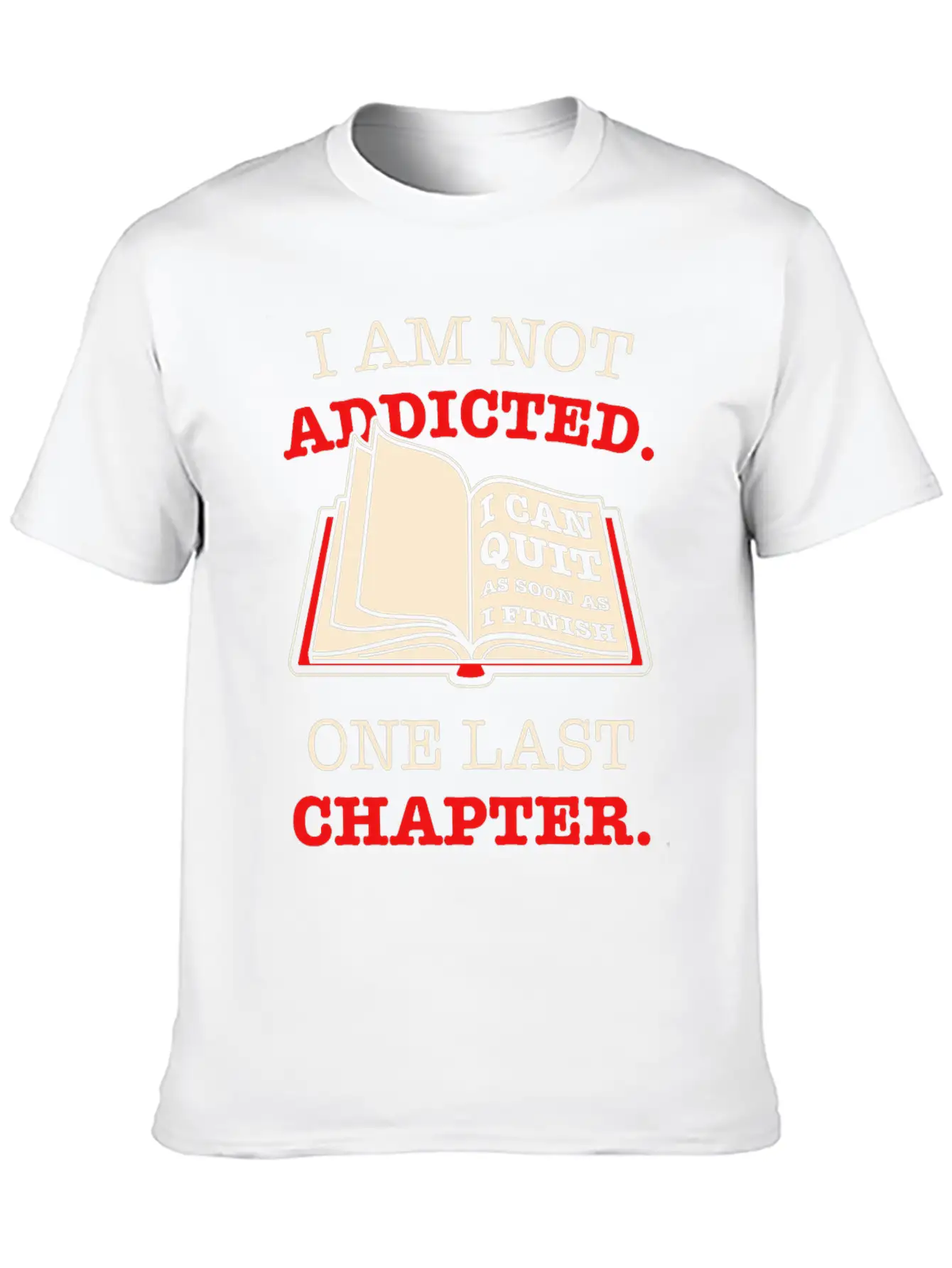 Addicted To Reading Soft Cotton Short Sleeve Tee ¨C Unisex Wardrobe Staple
