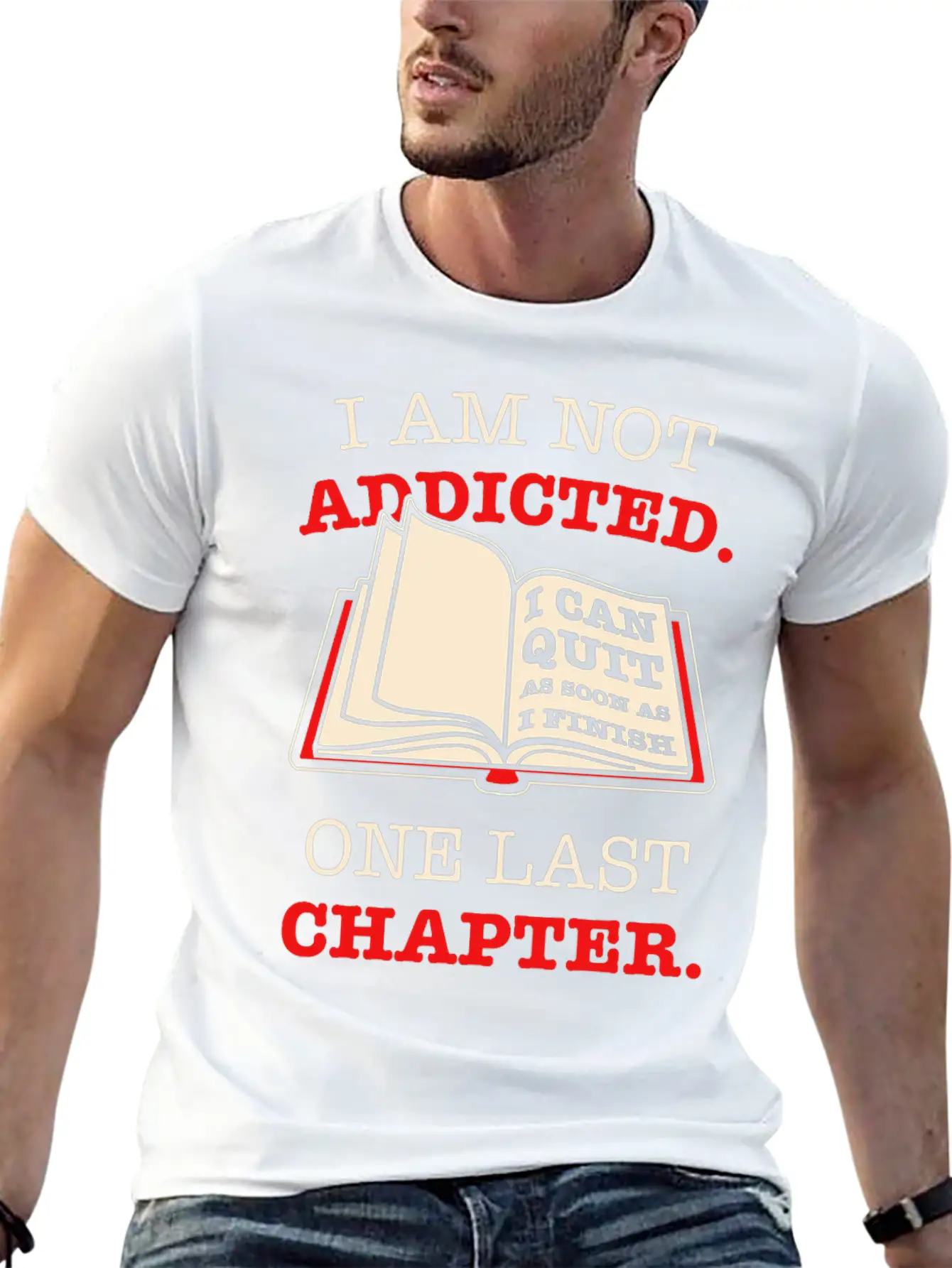 Addicted To Reading Soft Cotton Short Sleeve Tee ¨C Unisex Wardrobe Staple