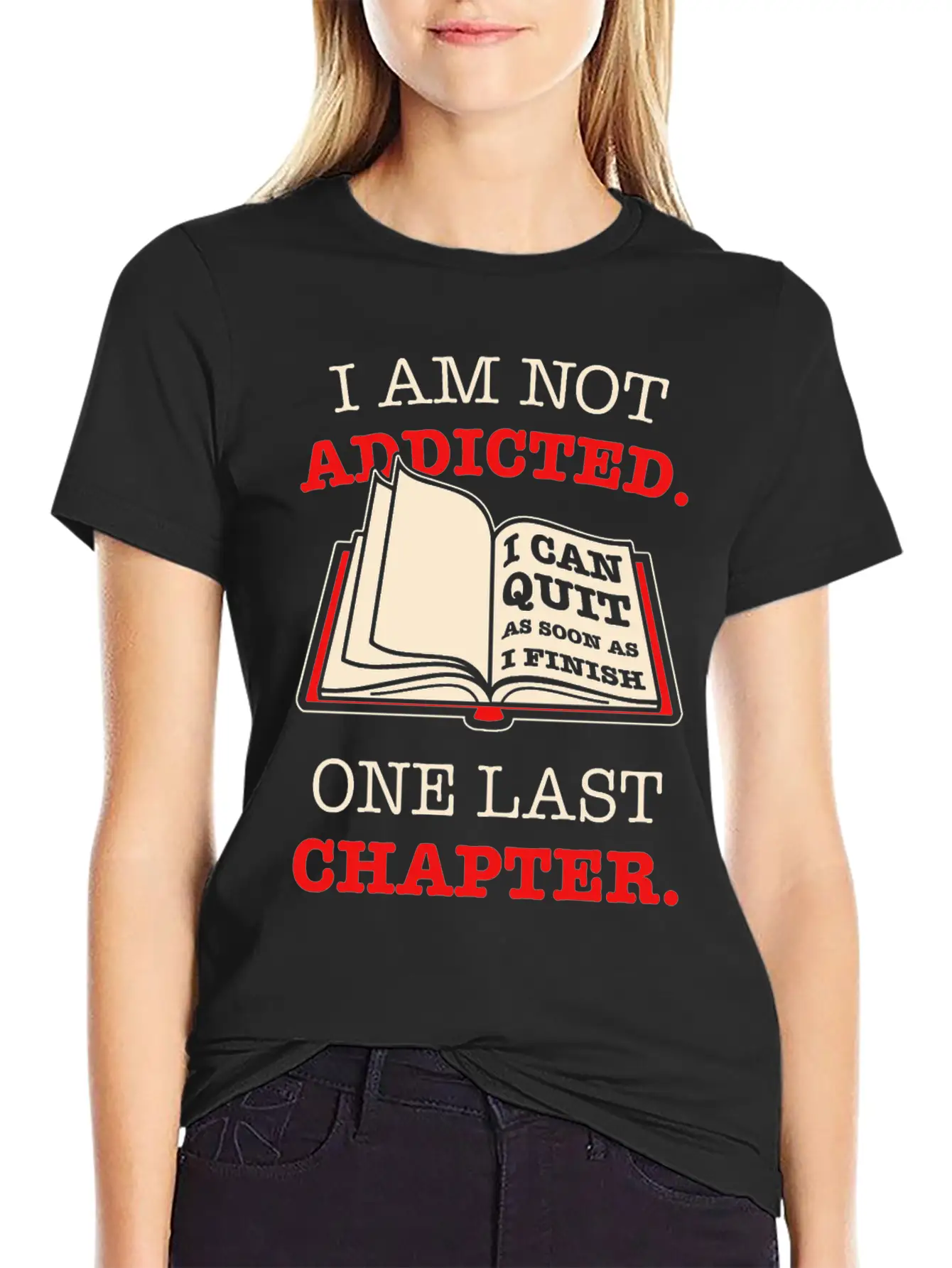 Addicted To Reading Soft Cotton Short Sleeve Tee ¨C Unisex Wardrobe Staple