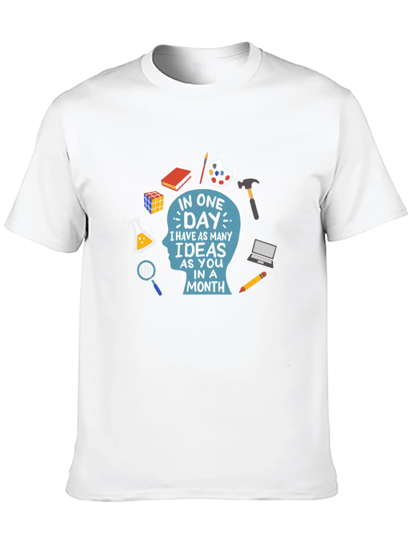 ADHD Awareness Unisex Casual T-Shirt ¨C Clean Design For Daily Comfort