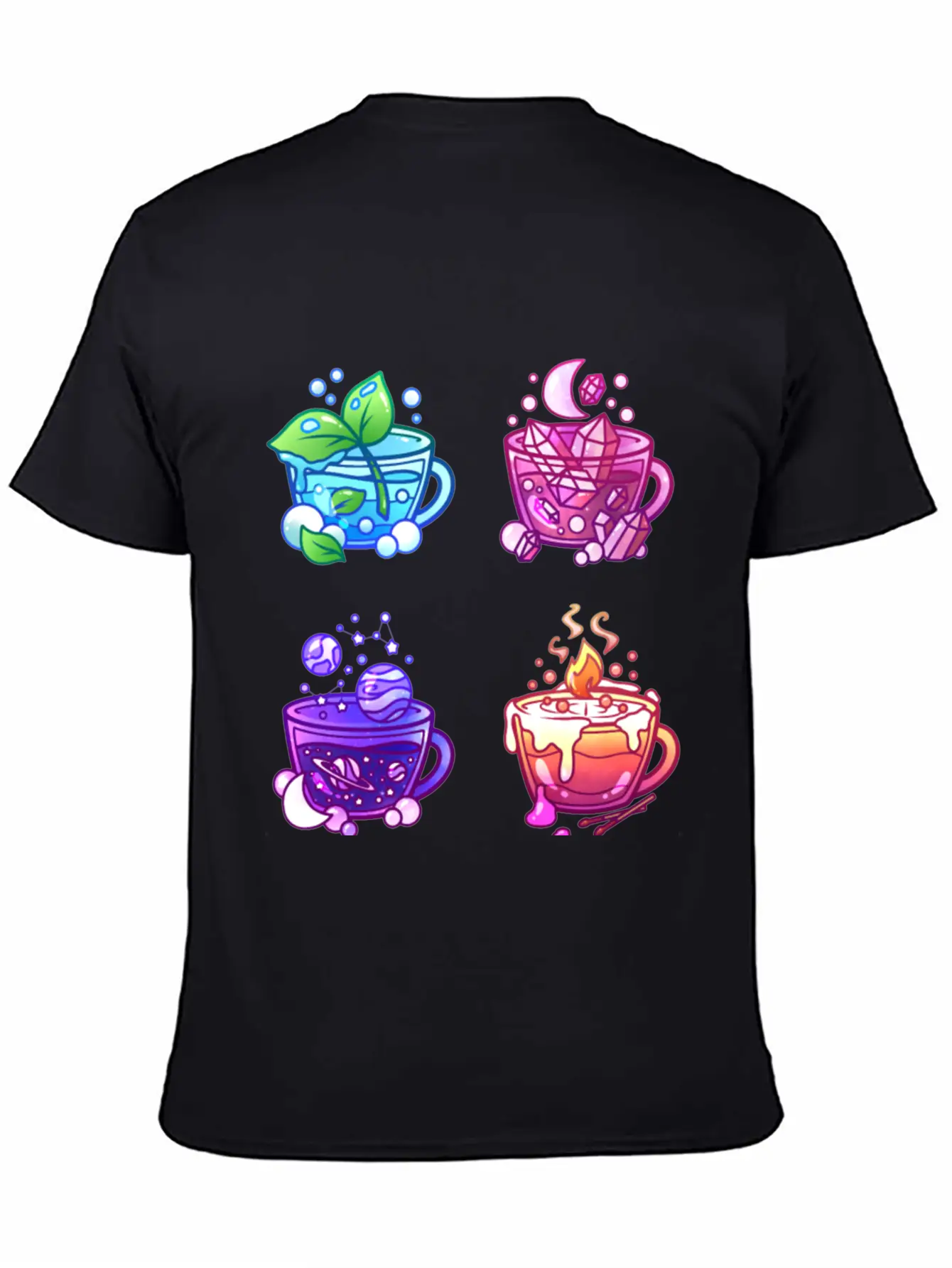 Aesthetic Teacup Collection Unisex Casual T-Shirt ¨C Clean Design For Daily Comfort