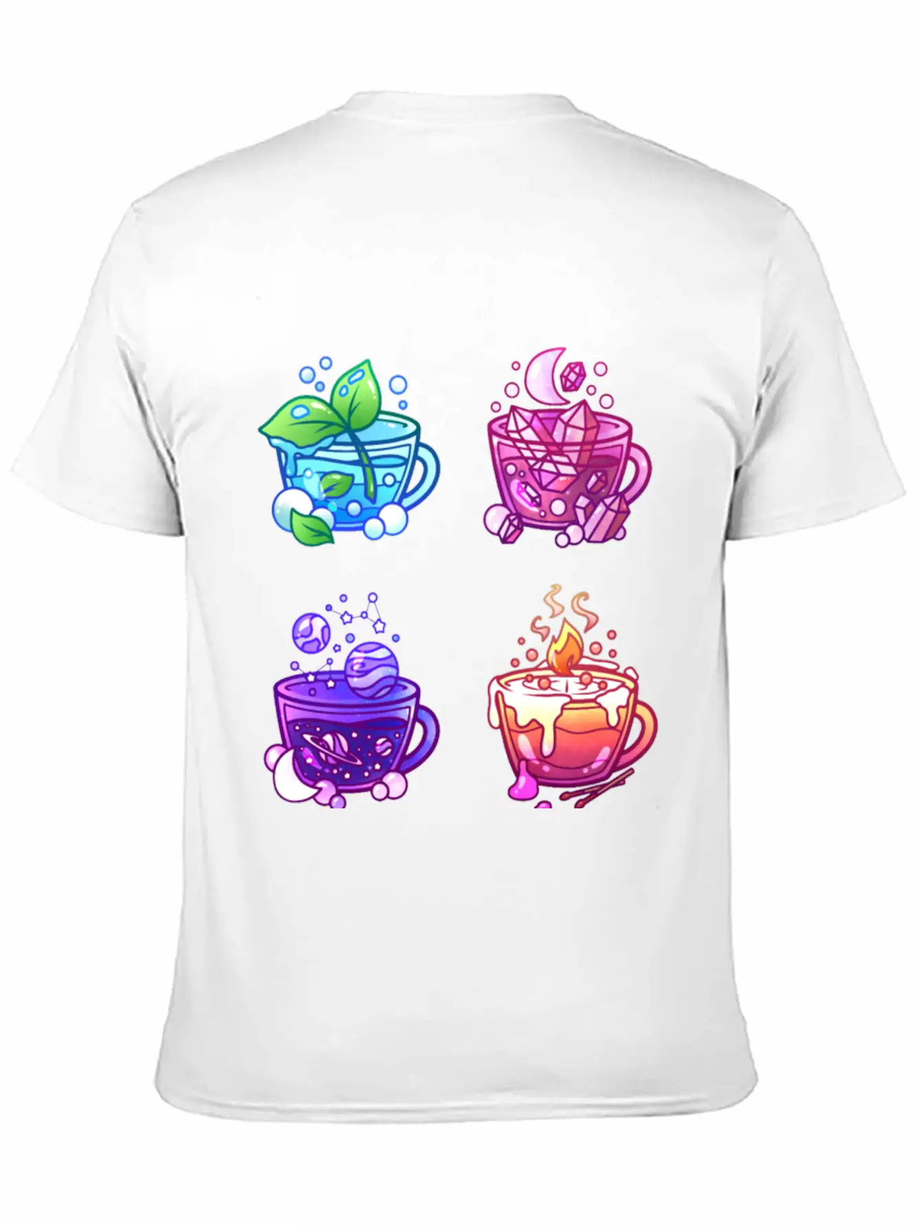 Aesthetic Teacup Collection Unisex Casual T-Shirt ¨C Clean Design For Daily Comfort
