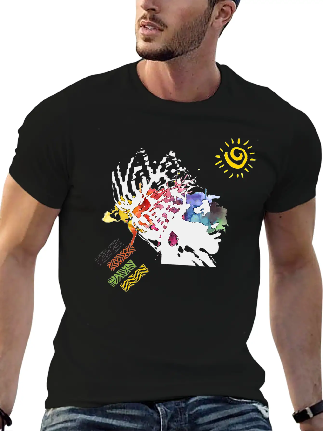 African Beauty Essential Cotton Tee For Daily Outfits ¨C Unisex Style