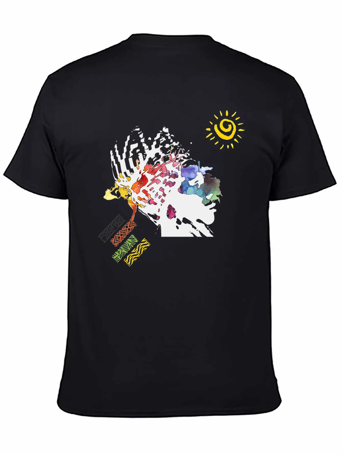 African Beauty Essential Cotton Tee For Daily Outfits ¨C Unisex Style