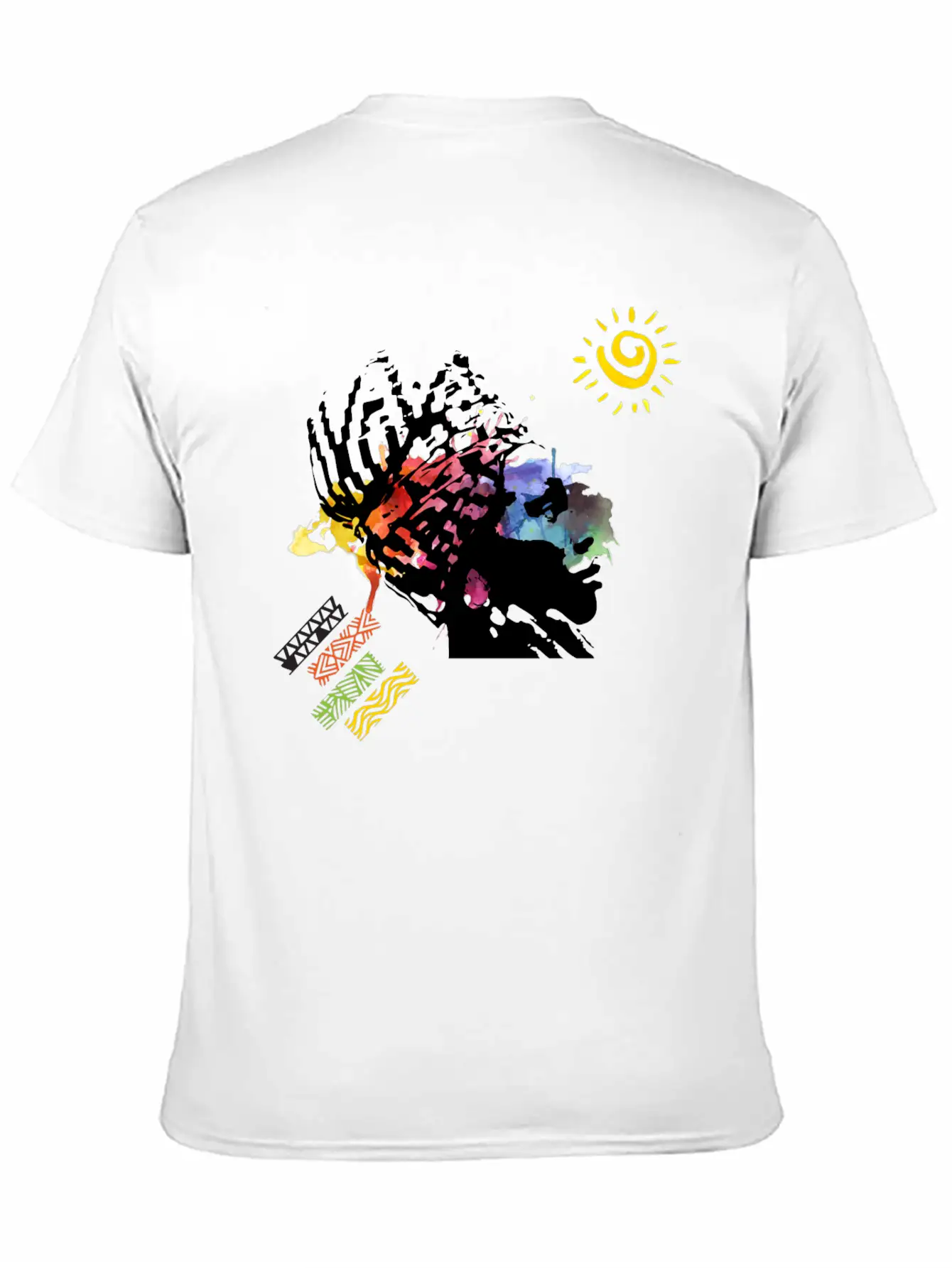 African Beauty Essential Cotton Tee For Daily Outfits ¨C Unisex Style