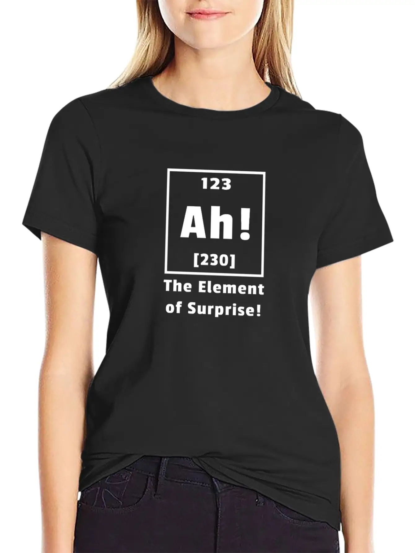 Ah! The Element Of Surprise! Soft Cotton Short Sleeve Tee ¨C Unisex Wardrobe Staple