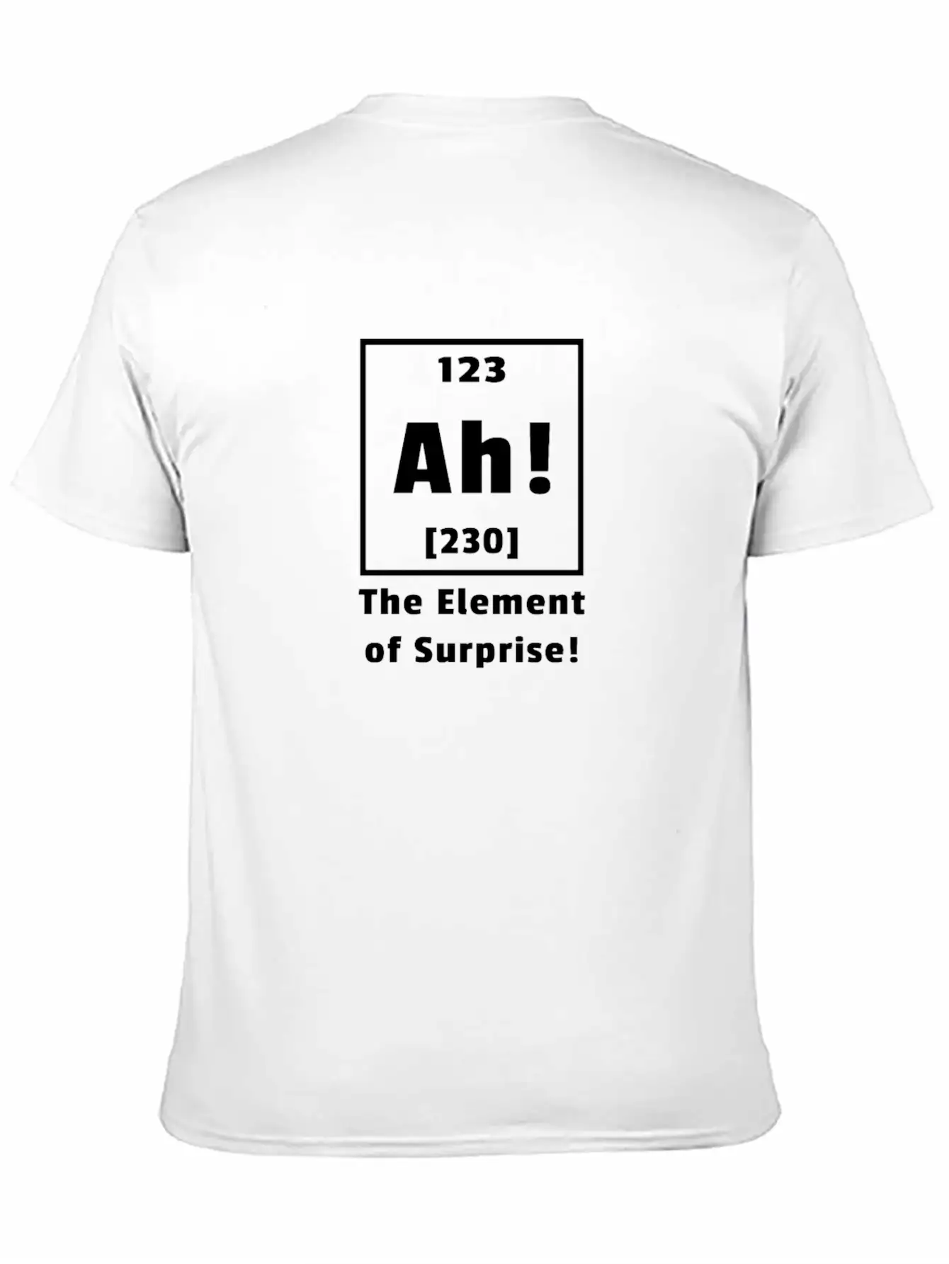 Ah! The Element Of Surprise! Soft Cotton Short Sleeve Tee ¨C Unisex Wardrobe Staple