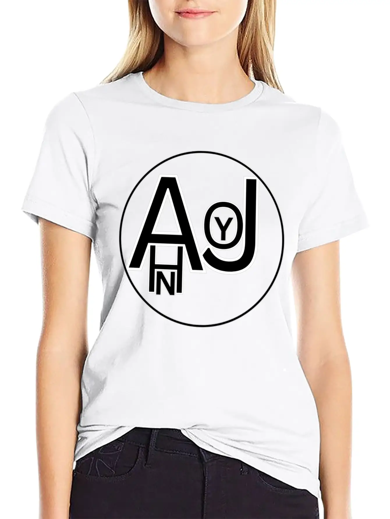AHN JOY Unisex Casual T-Shirt ¨C Clean Design For Daily Comfort