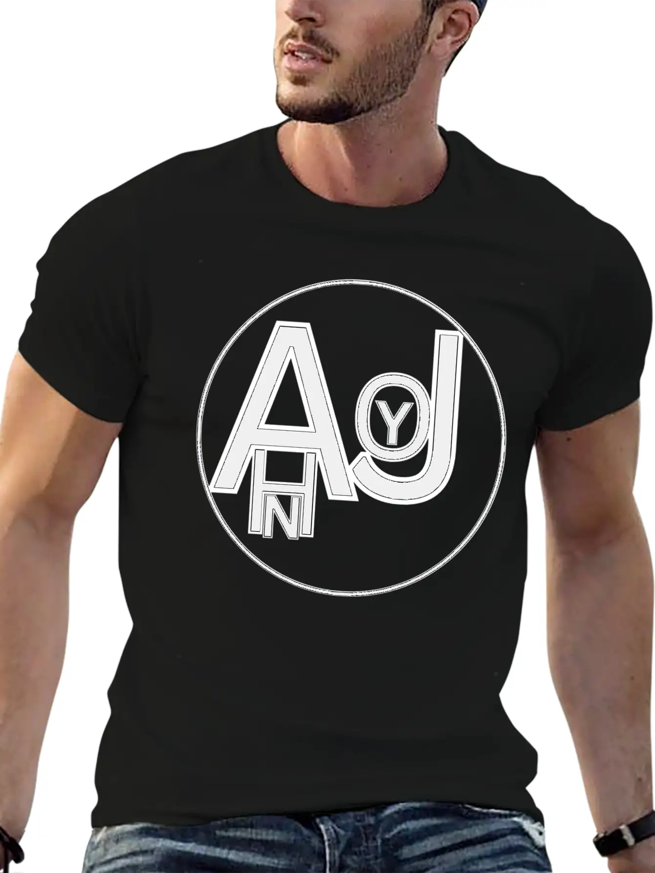 AHN JOY Unisex Casual T-Shirt ¨C Clean Design For Daily Comfort