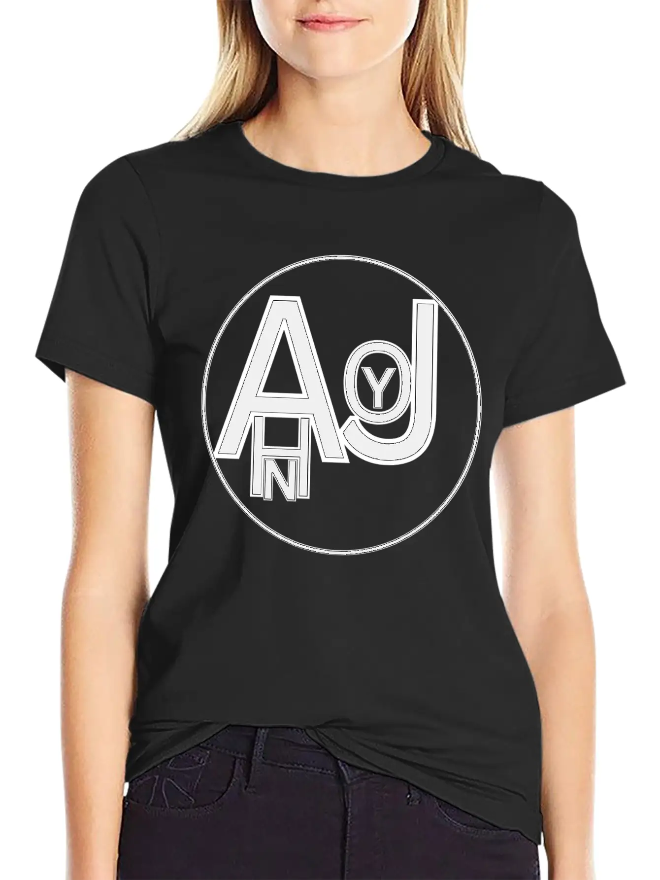 AHN JOY Unisex Casual T-Shirt ¨C Clean Design For Daily Comfort