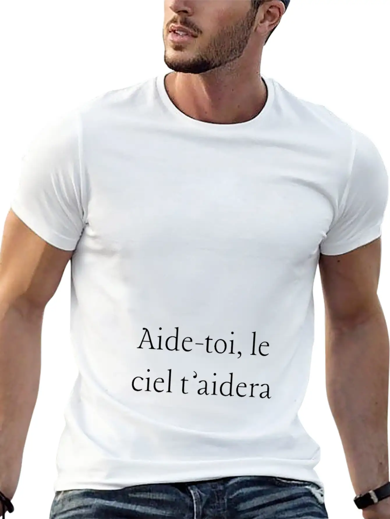 Aide-toi, Le Ciel T'aidera Soft Cotton Short Sleeve Tee ¨C Unisex Wardrobe Staple