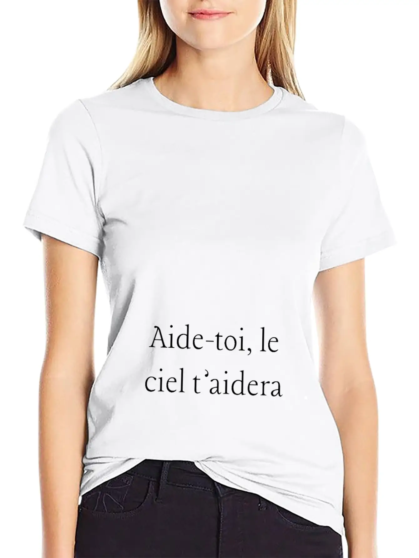 Aide-toi, Le Ciel T'aidera Soft Cotton Short Sleeve Tee ¨C Unisex Wardrobe Staple