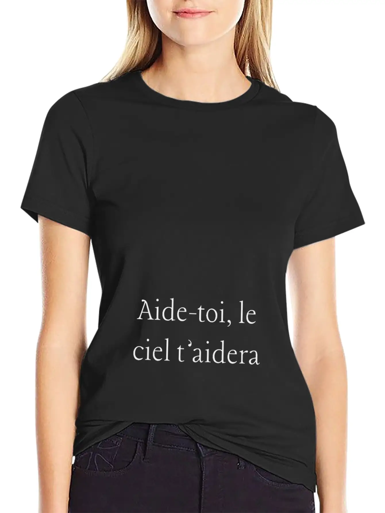 Aide-toi, Le Ciel T'aidera Soft Cotton Short Sleeve Tee ¨C Unisex Wardrobe Staple