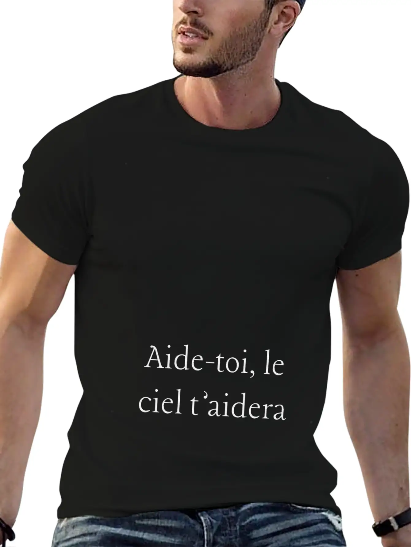 Aide-toi, Le Ciel T'aidera Soft Cotton Short Sleeve Tee ¨C Unisex Wardrobe Staple