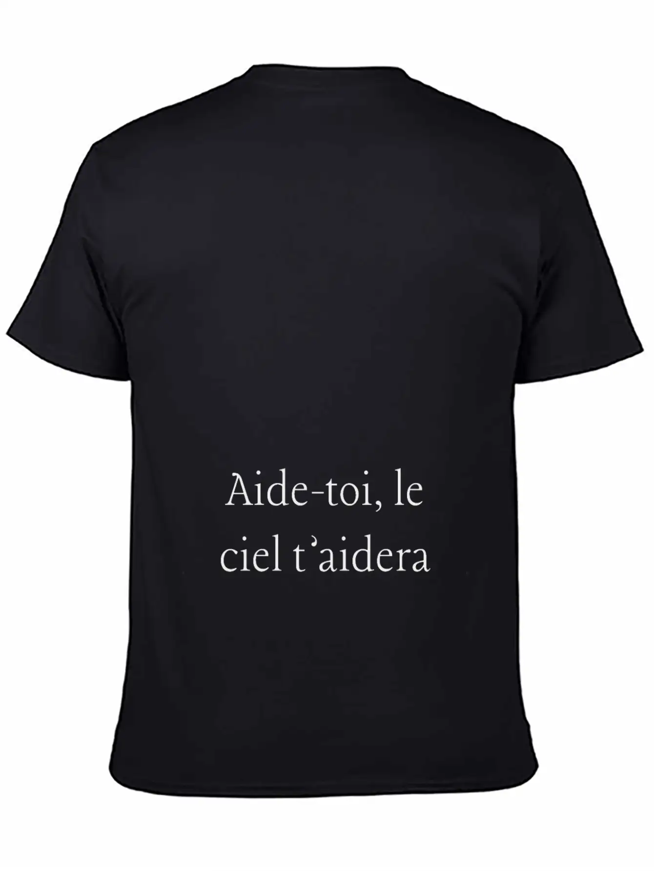 Aide-toi, Le Ciel T'aidera Soft Cotton Short Sleeve Tee ¨C Unisex Wardrobe Staple