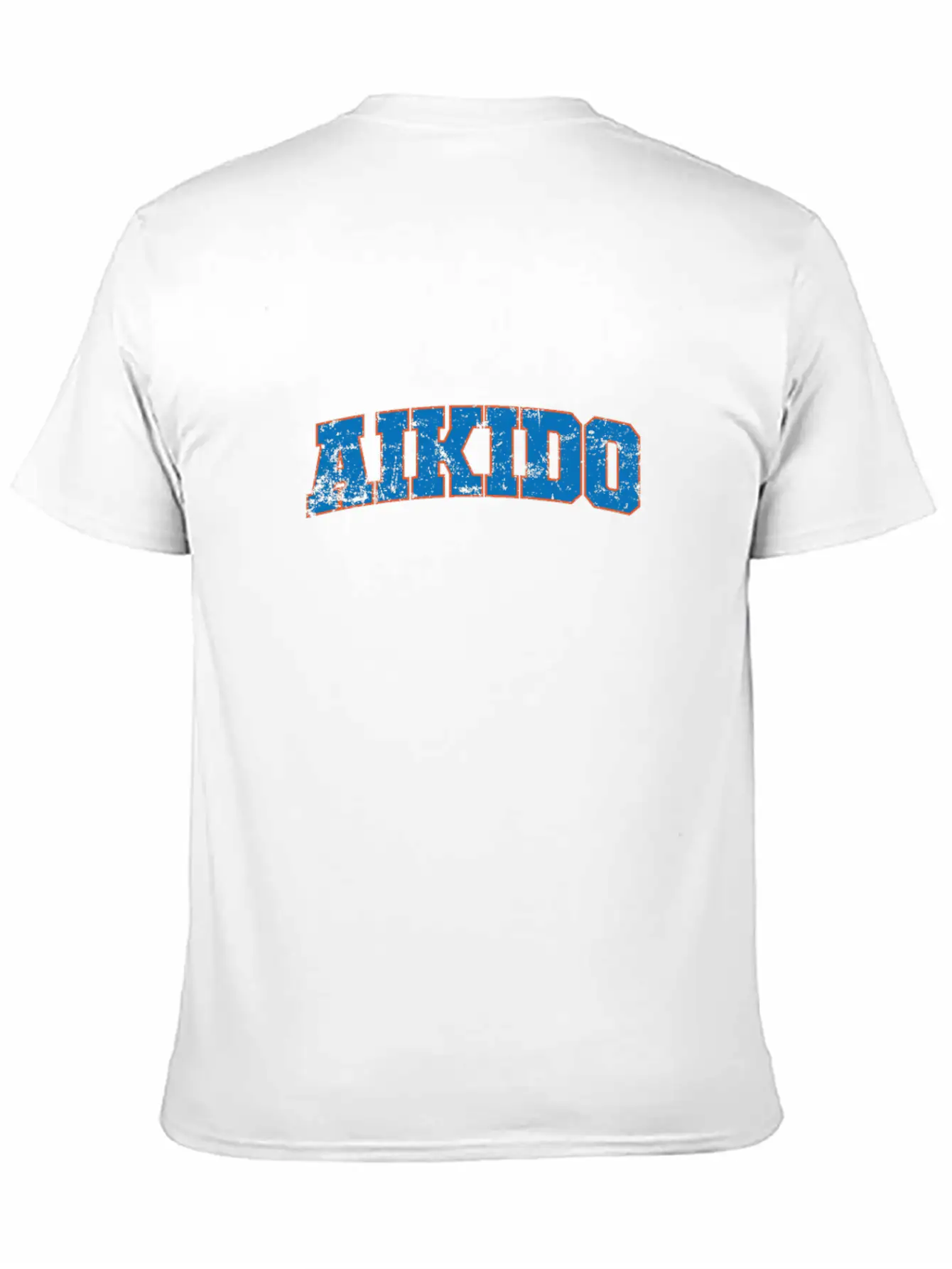 Aikido Sport Training Martial Arts Essential Cotton Tee For Daily Outfits ¨C Unisex Style