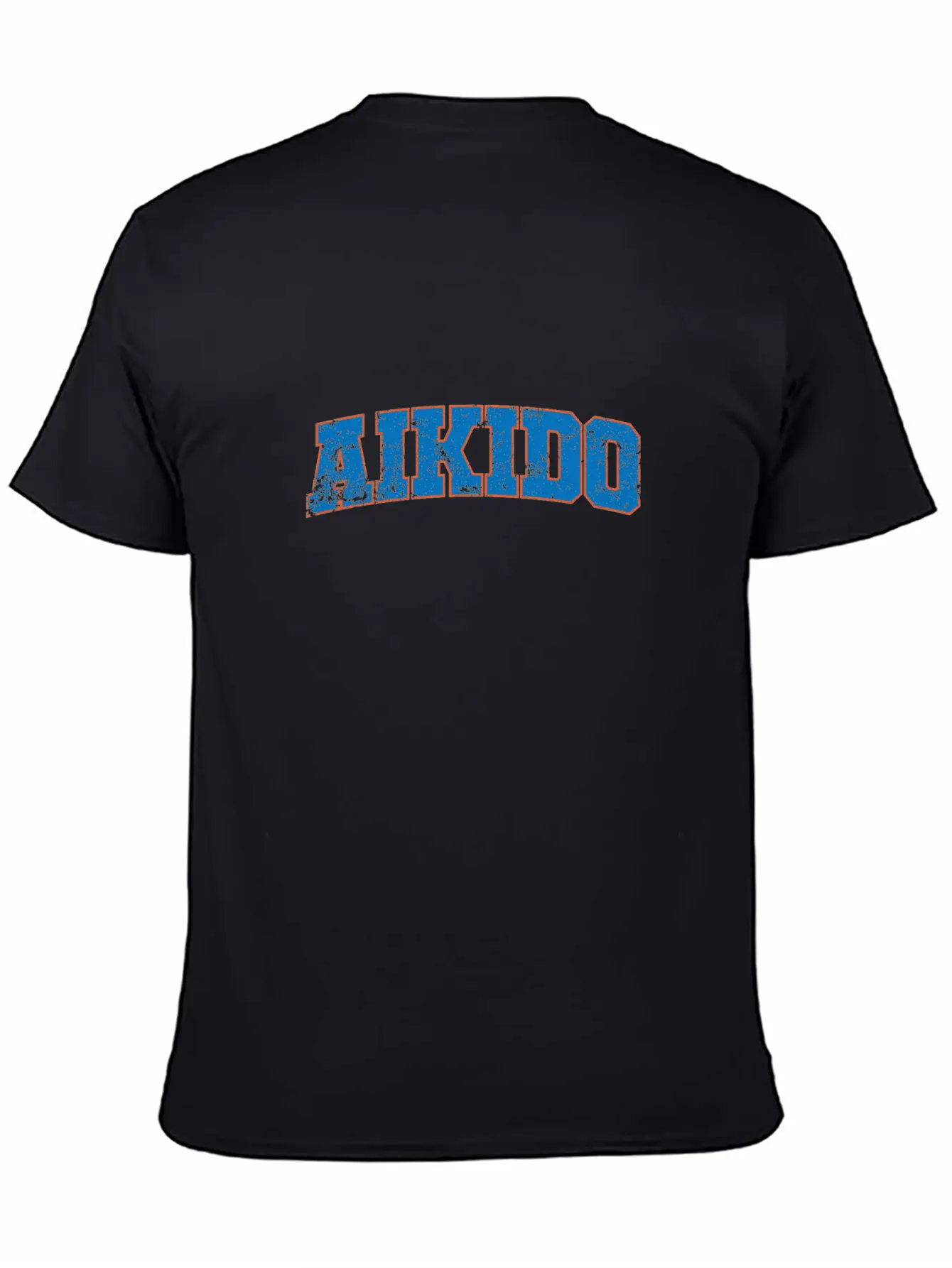 Aikido Sport Training Martial Arts Essential Cotton Tee For Daily Outfits ¨C Unisex Style