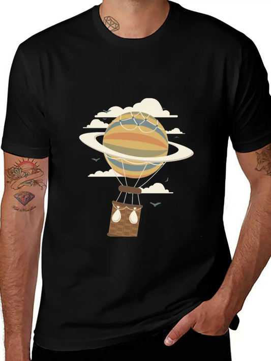 Air Baloon Essential Cotton Tee For Daily Outfits ¨C Unisex Style
