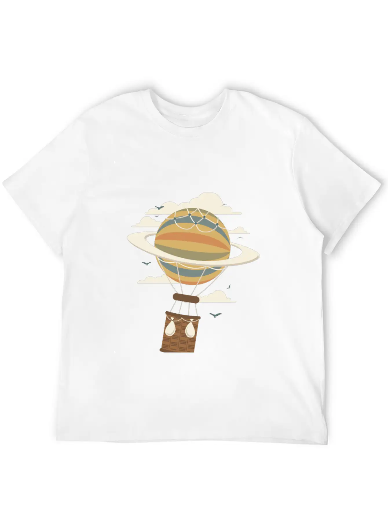 Air Baloon Essential Cotton Tee For Daily Outfits ¨C Unisex Style