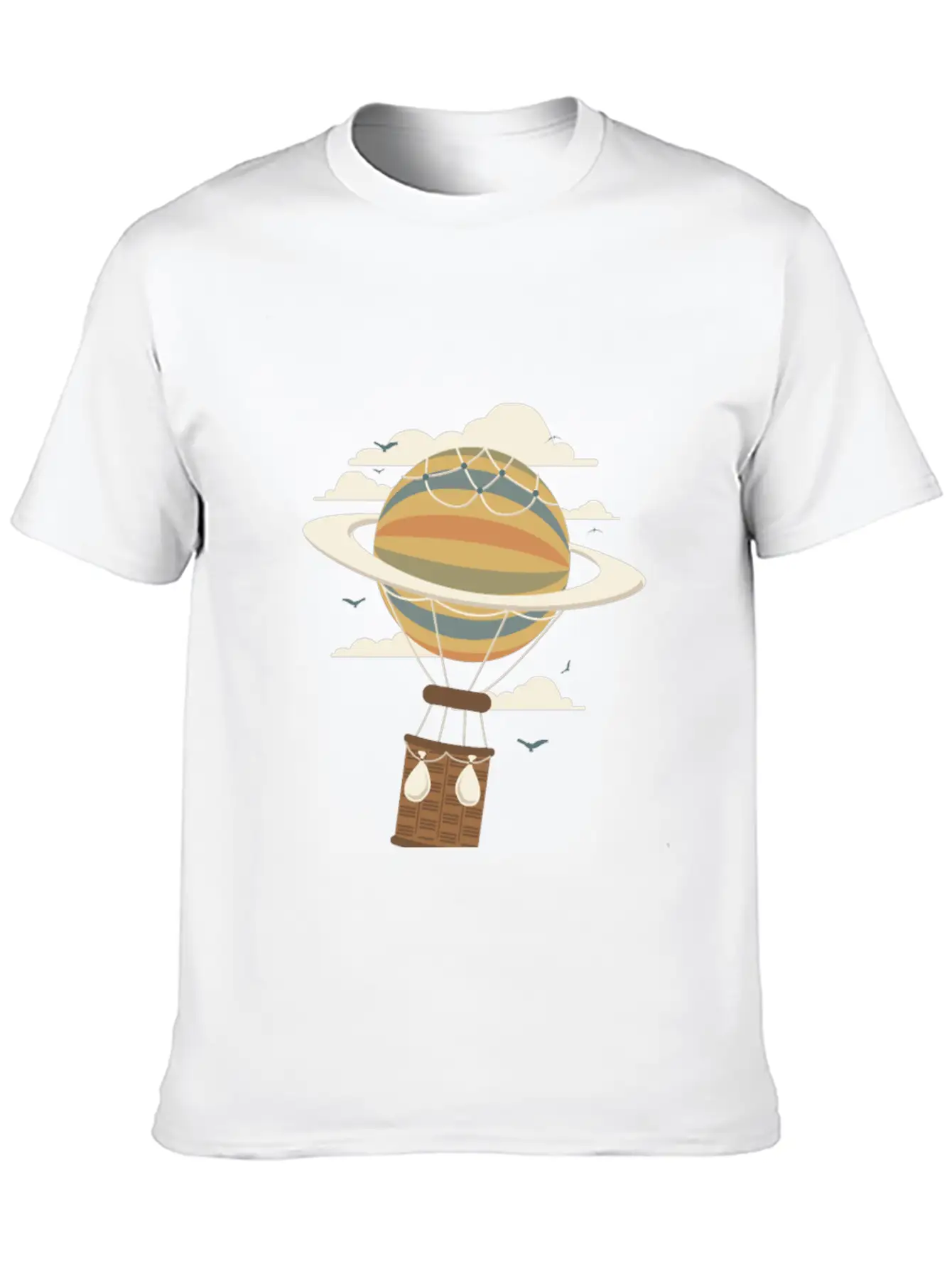 Air Baloon Essential Cotton Tee For Daily Outfits ¨C Unisex Style