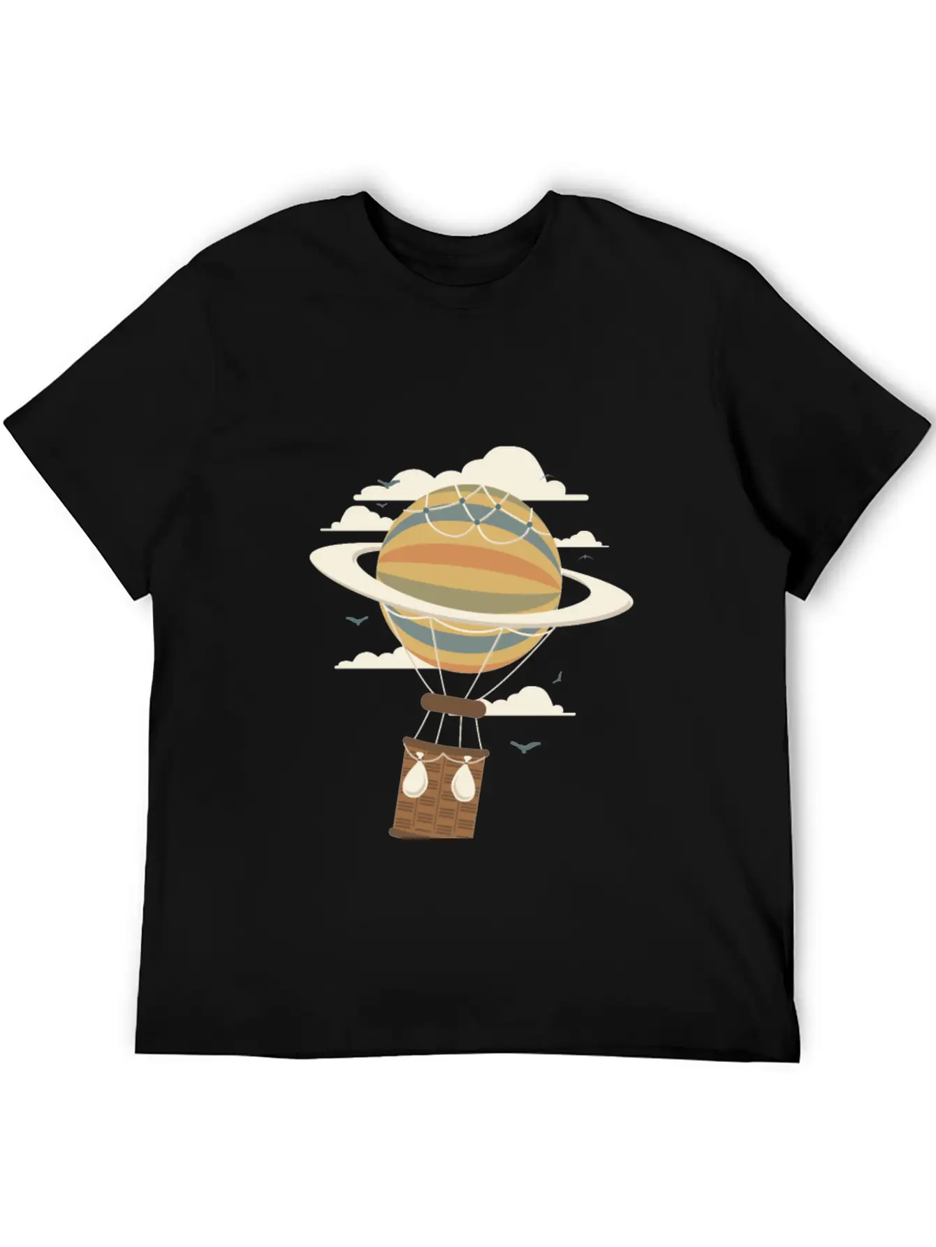 Air Baloon Essential Cotton Tee For Daily Outfits ¨C Unisex Style