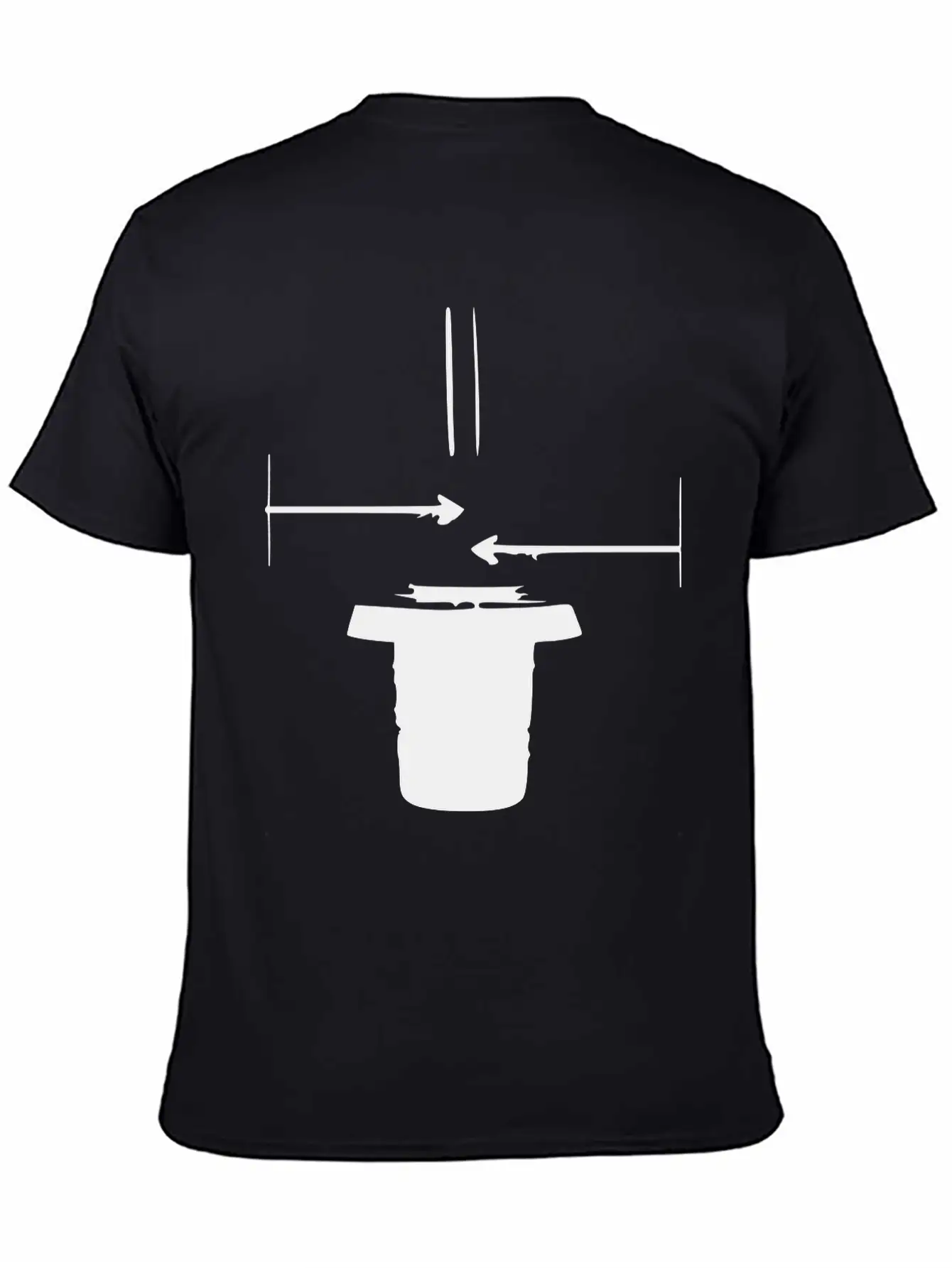 Air Intake Holes Unisex Casual T-Shirt ¨C Clean Design For Daily Comfort