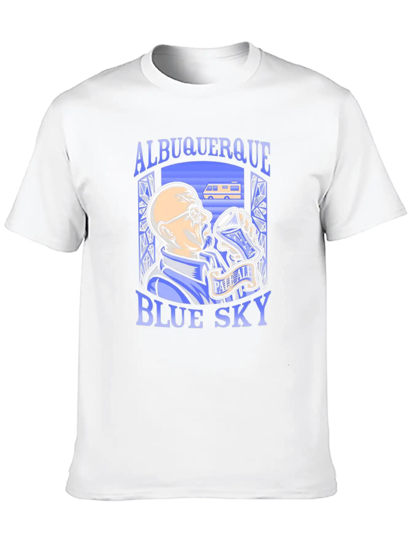 Albuquerque Blue Sky Essential Cotton Tee For Daily Outfits ¨C Unisex Style