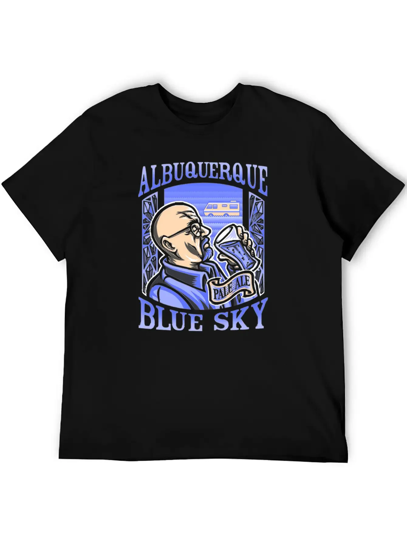 Albuquerque Blue Sky Essential Cotton Tee For Daily Outfits ¨C Unisex Style