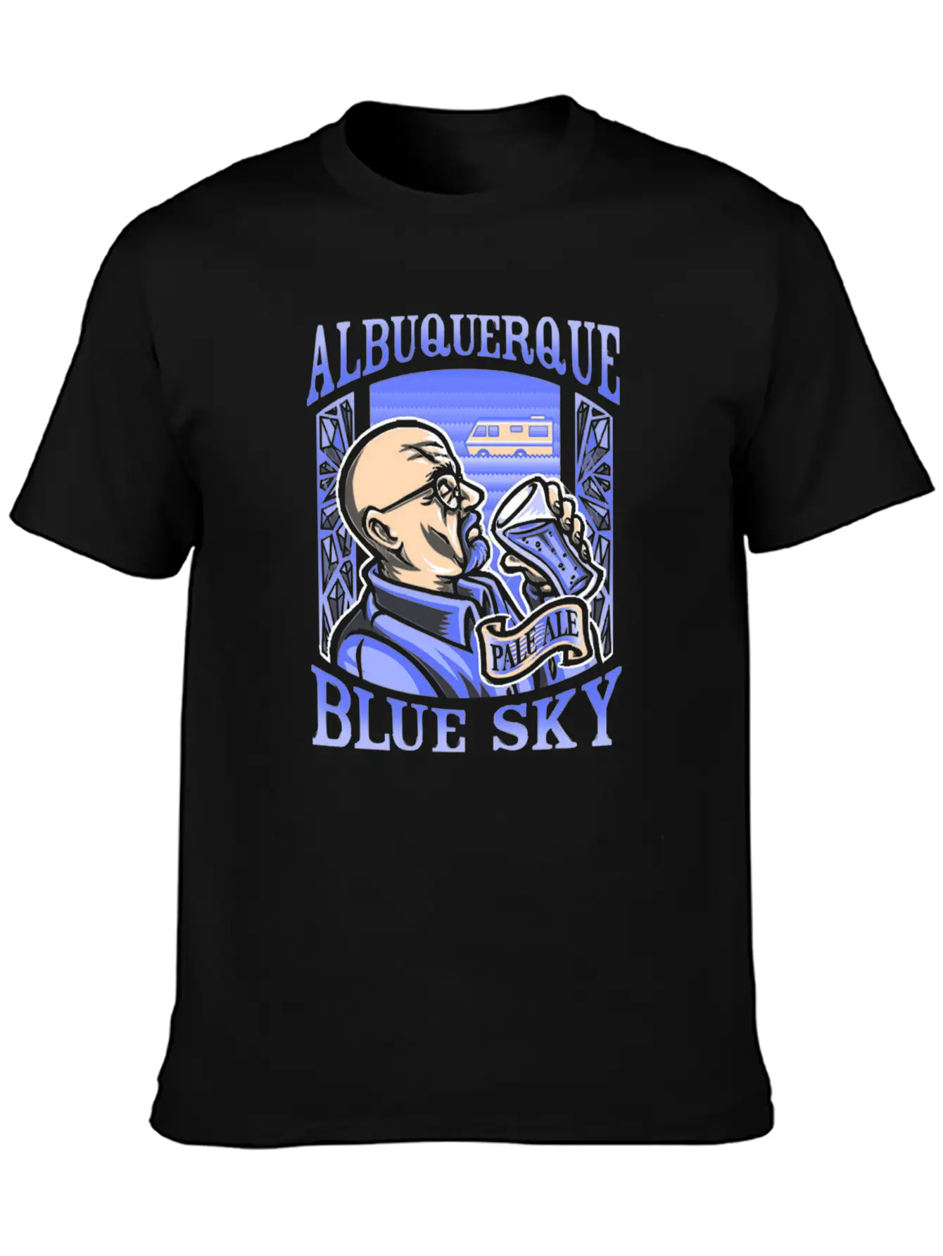 Albuquerque Blue Sky Essential Cotton Tee For Daily Outfits ¨C Unisex Style
