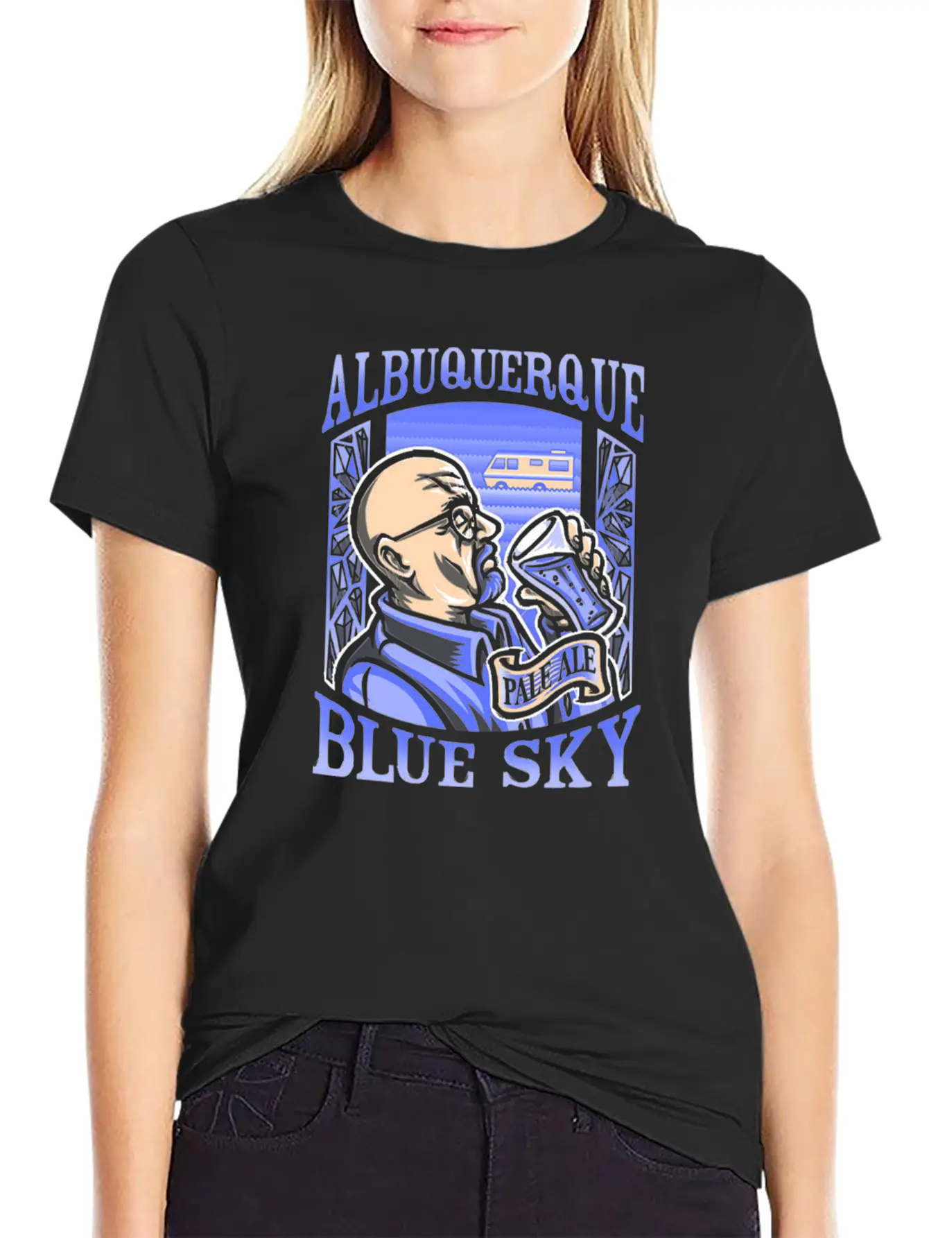 Albuquerque Blue Sky Essential Cotton Tee For Daily Outfits ¨C Unisex Style