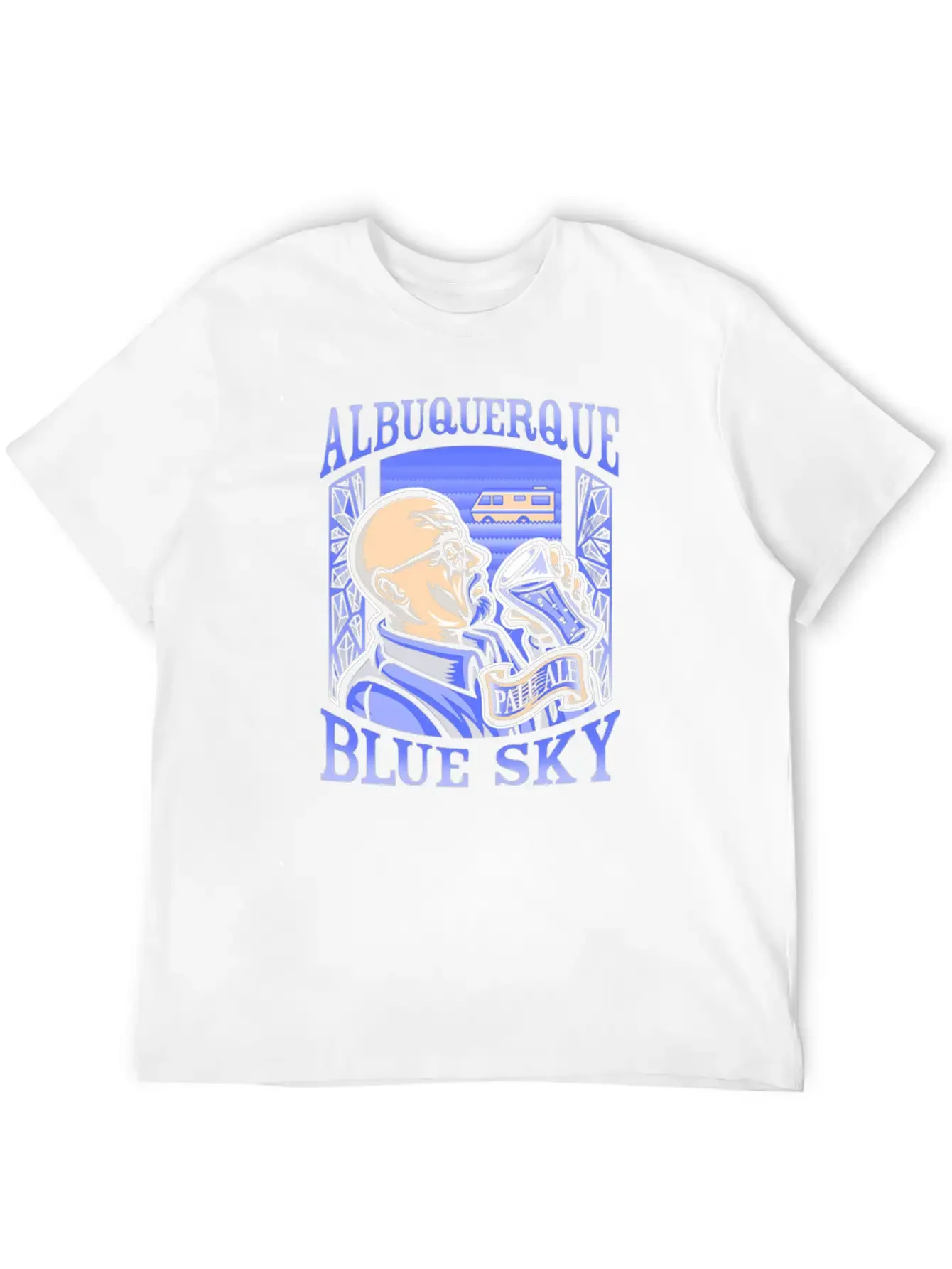 Albuquerque Blue Sky Essential Cotton Tee For Daily Outfits ¨C Unisex Style