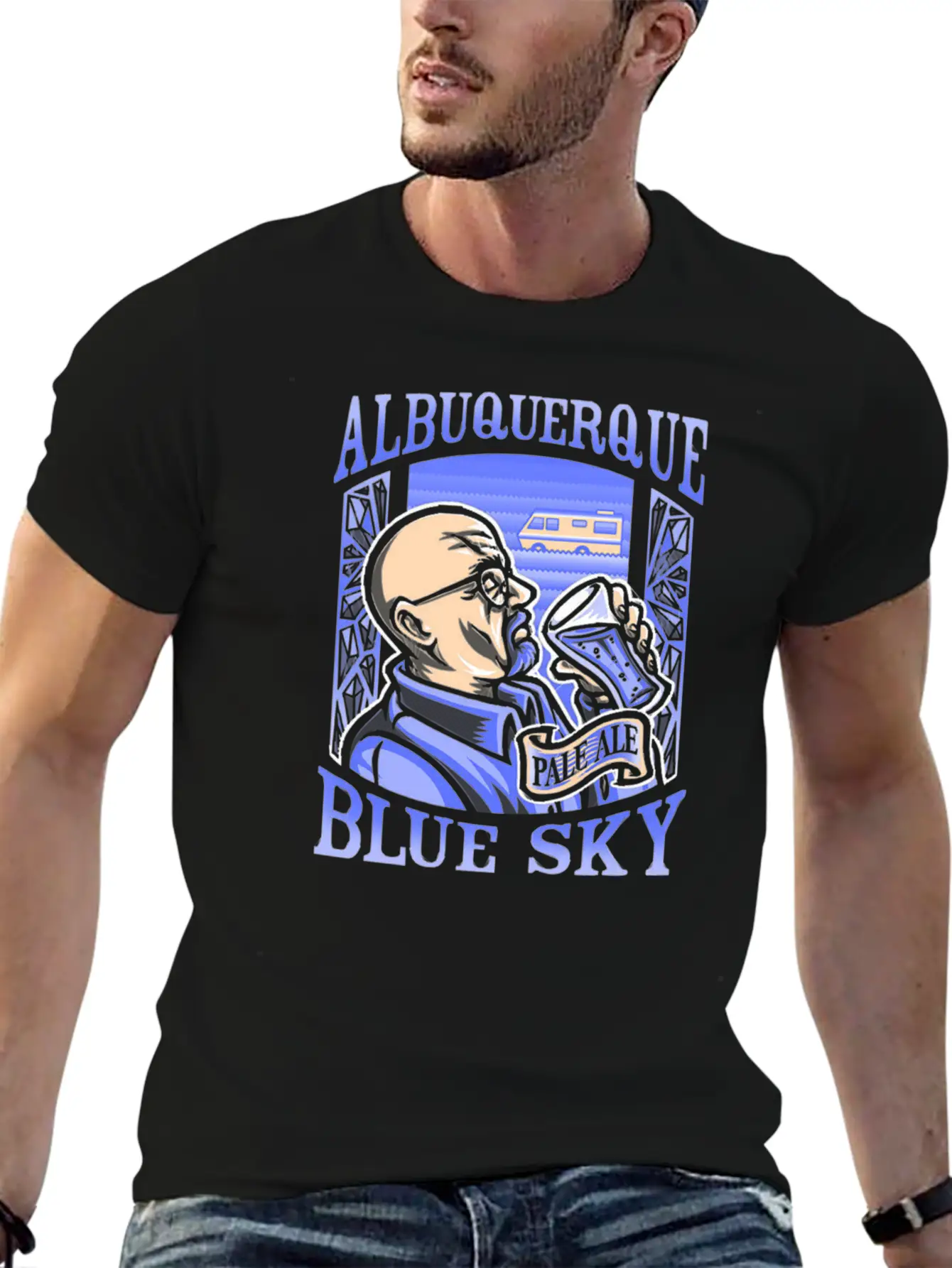 Albuquerque Blue Sky Essential Cotton Tee For Daily Outfits ¨C Unisex Style