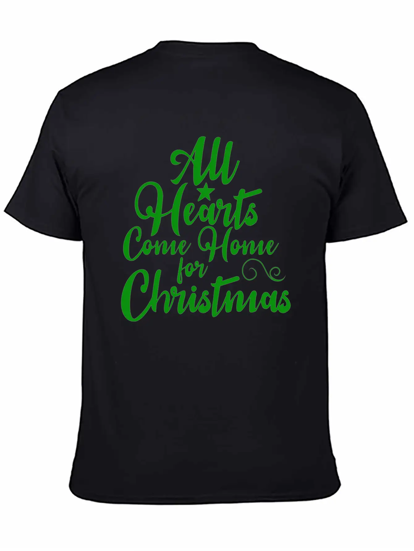 All Hearts Come Home For Christmas Funny Design Soft Cotton Short Sleeve Tee ¨C Unisex Wardrobe Staple
