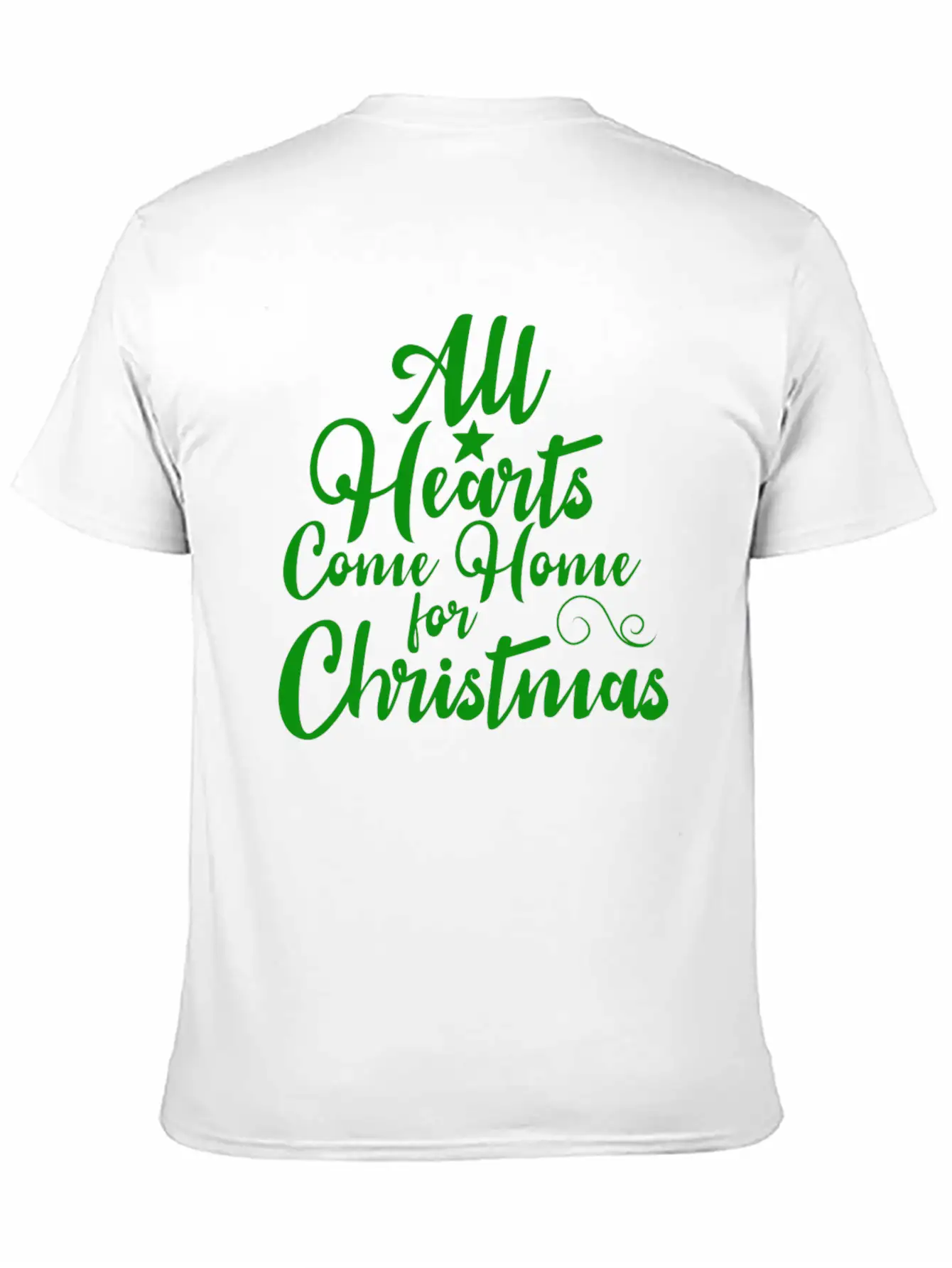 All Hearts Come Home For Christmas Funny Design Soft Cotton Short Sleeve Tee ¨C Unisex Wardrobe Staple
