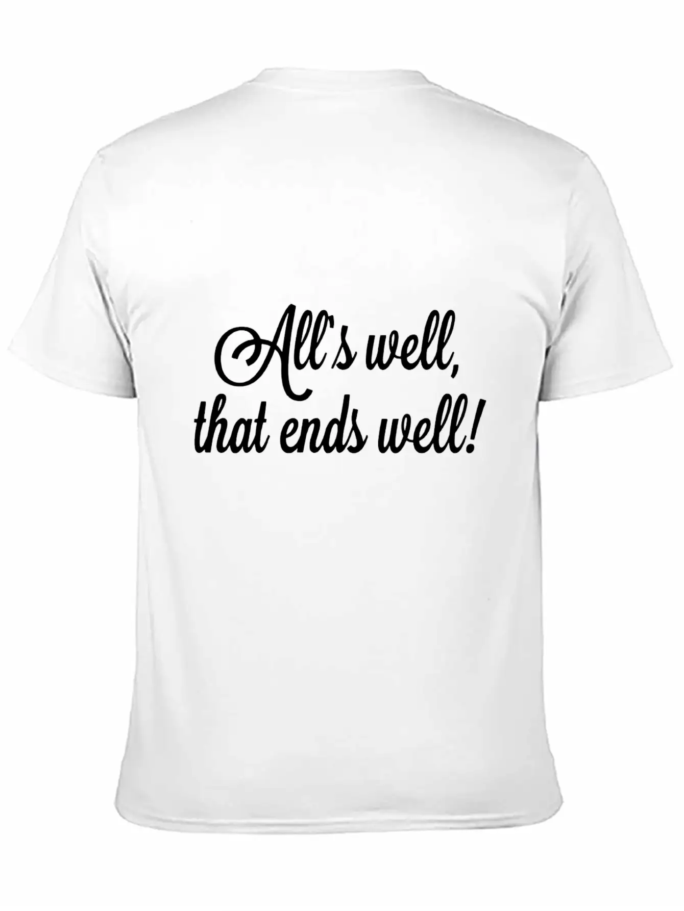 All S Well That Ends Well Style Soft Cotton Short Sleeve Tee ¨C Unisex Wardrobe Staple