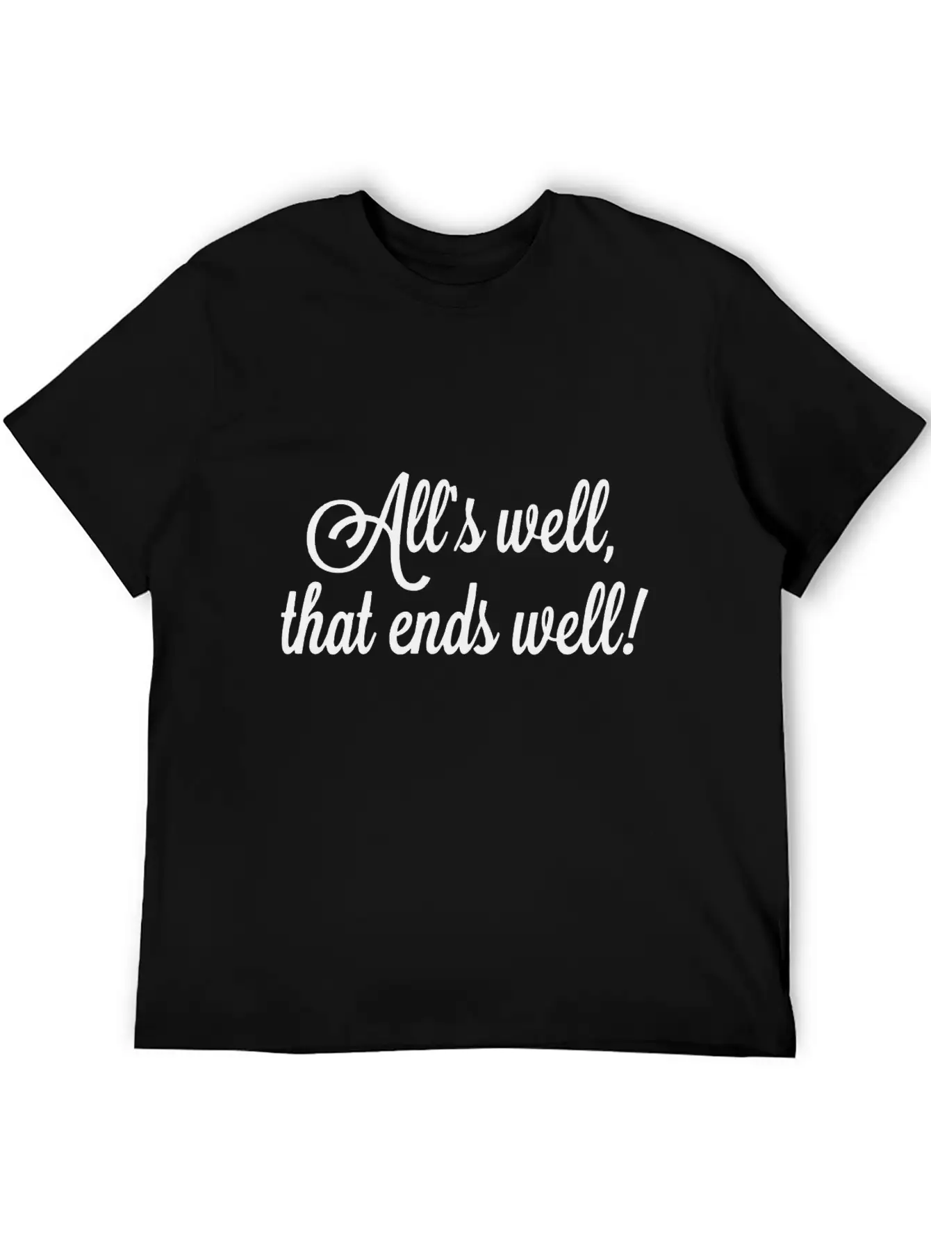 All S Well That Ends Well Style Soft Cotton Short Sleeve Tee ¨C Unisex Wardrobe Staple