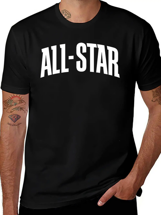 ALL-STAR Basic Graphic T-Shirt ¨C Daily Comfort In Soft Cotton