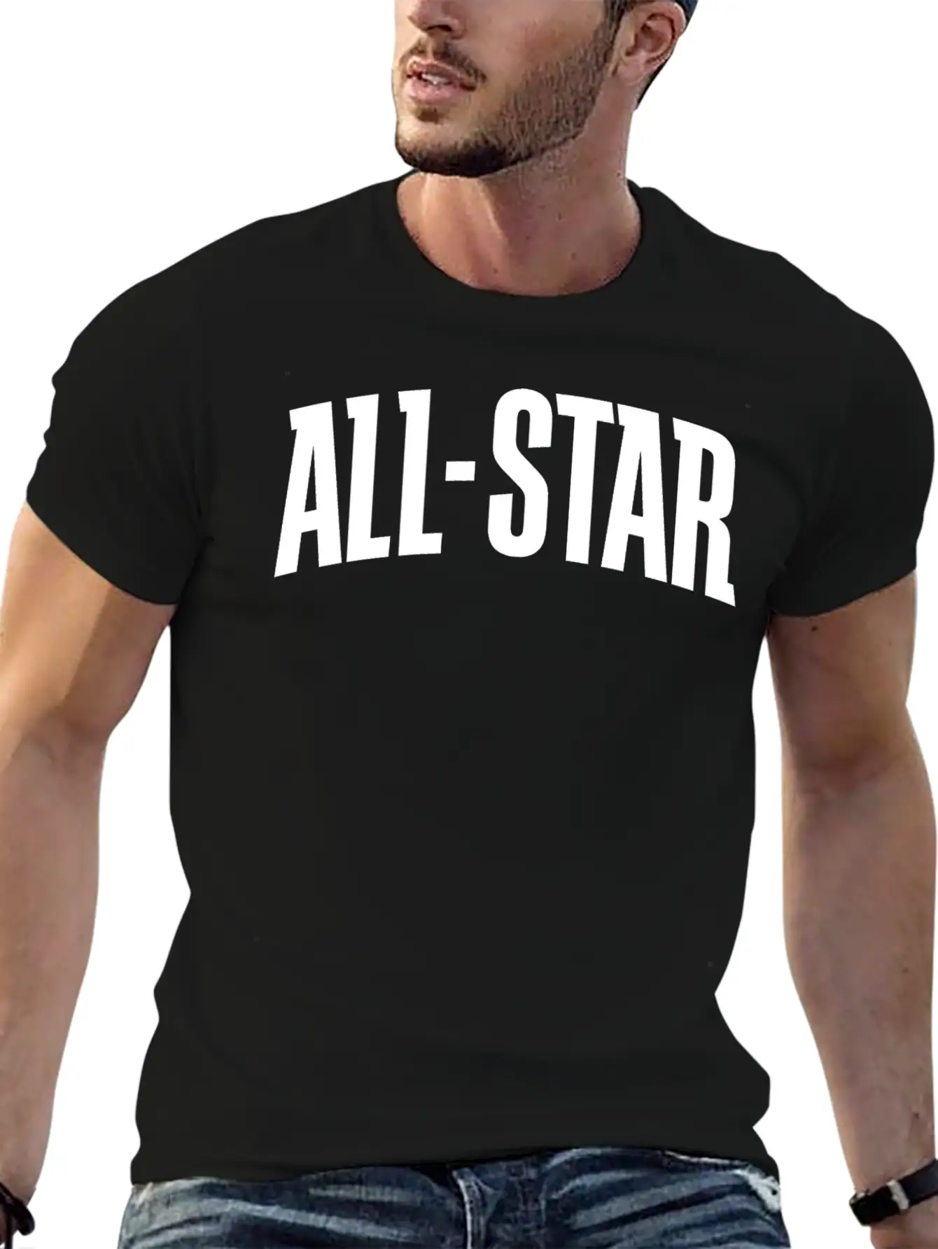 ALL-STAR Basic Graphic T-Shirt ¨C Daily Comfort In Soft Cotton